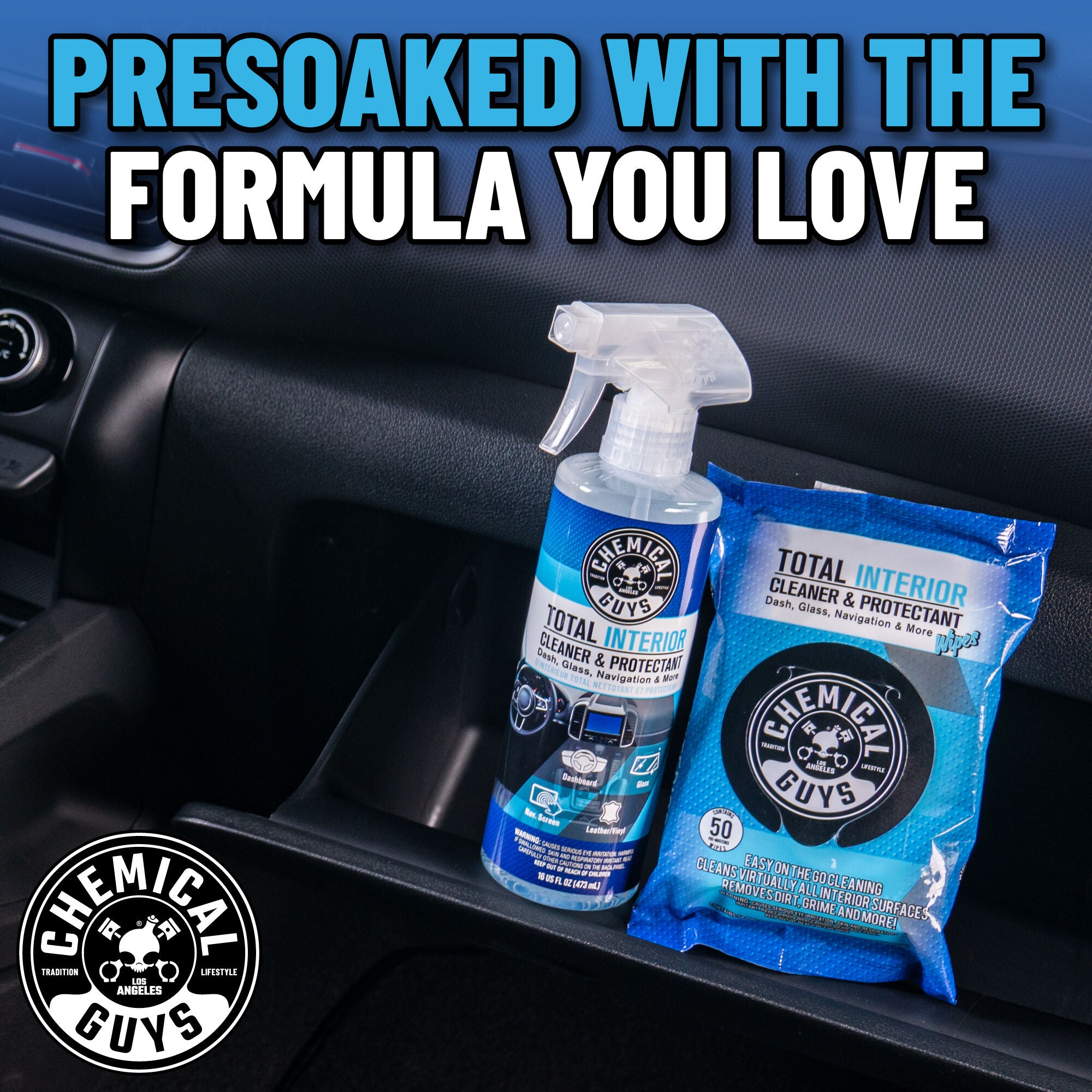 chemical-guys-total-interior-cleaner-lingettes-voiture-int-rieur-protection image 6