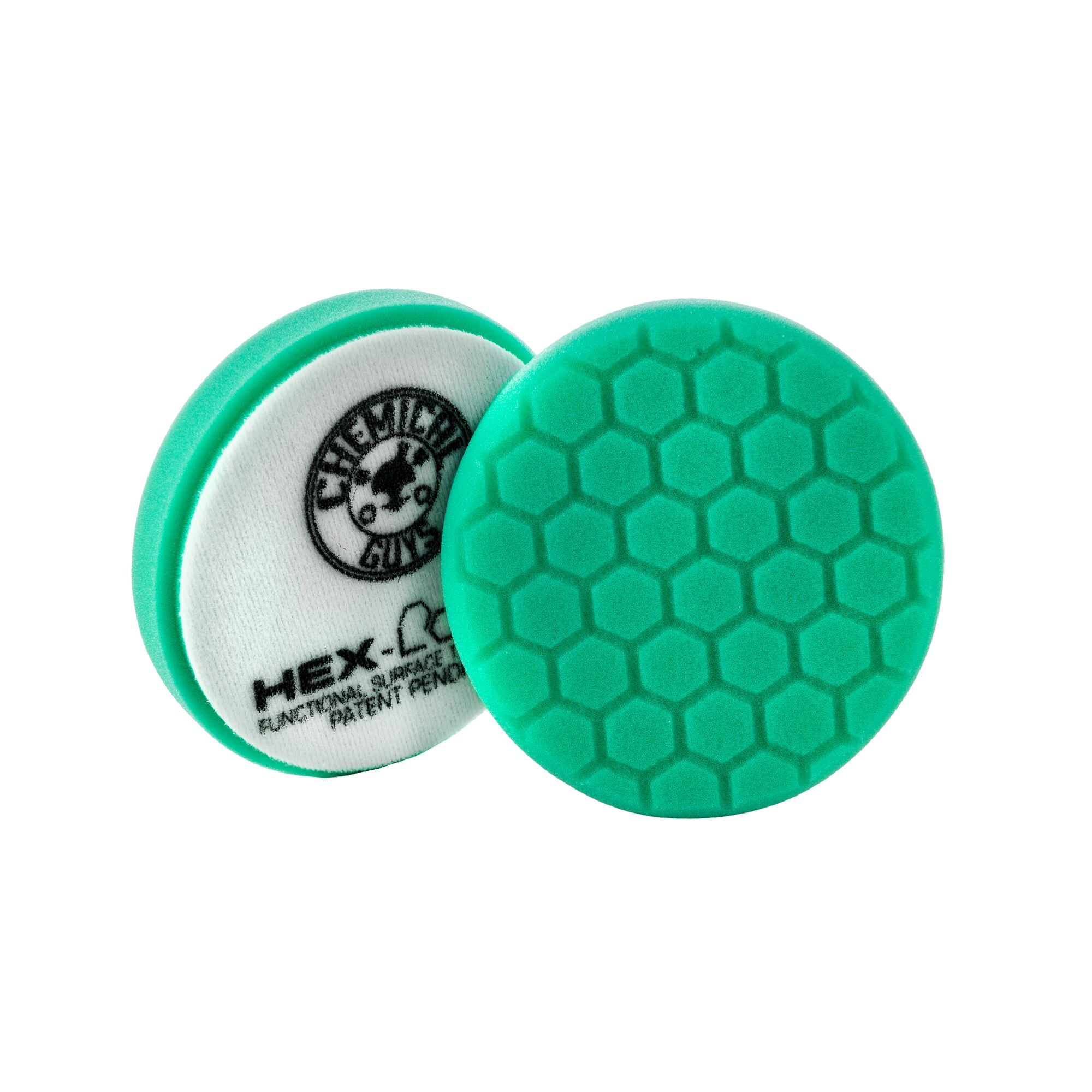 chemical-guys-green-hex-logic-pad-polissage-auto-6-pouces-heavy image 2