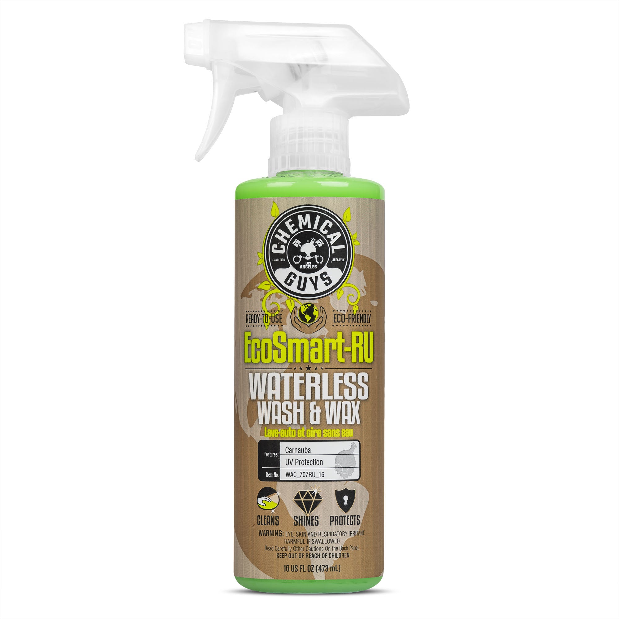 chemical-guys-ecosmart-ru-lavage-sans-eau-16-oz-cire-carnauba image 1
