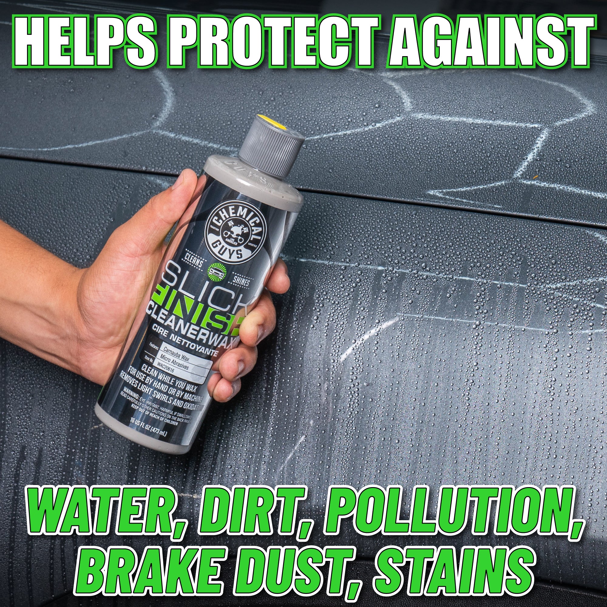 chemical-guys-slick-finish-cire-voiture-carnauba-16-oz image 7