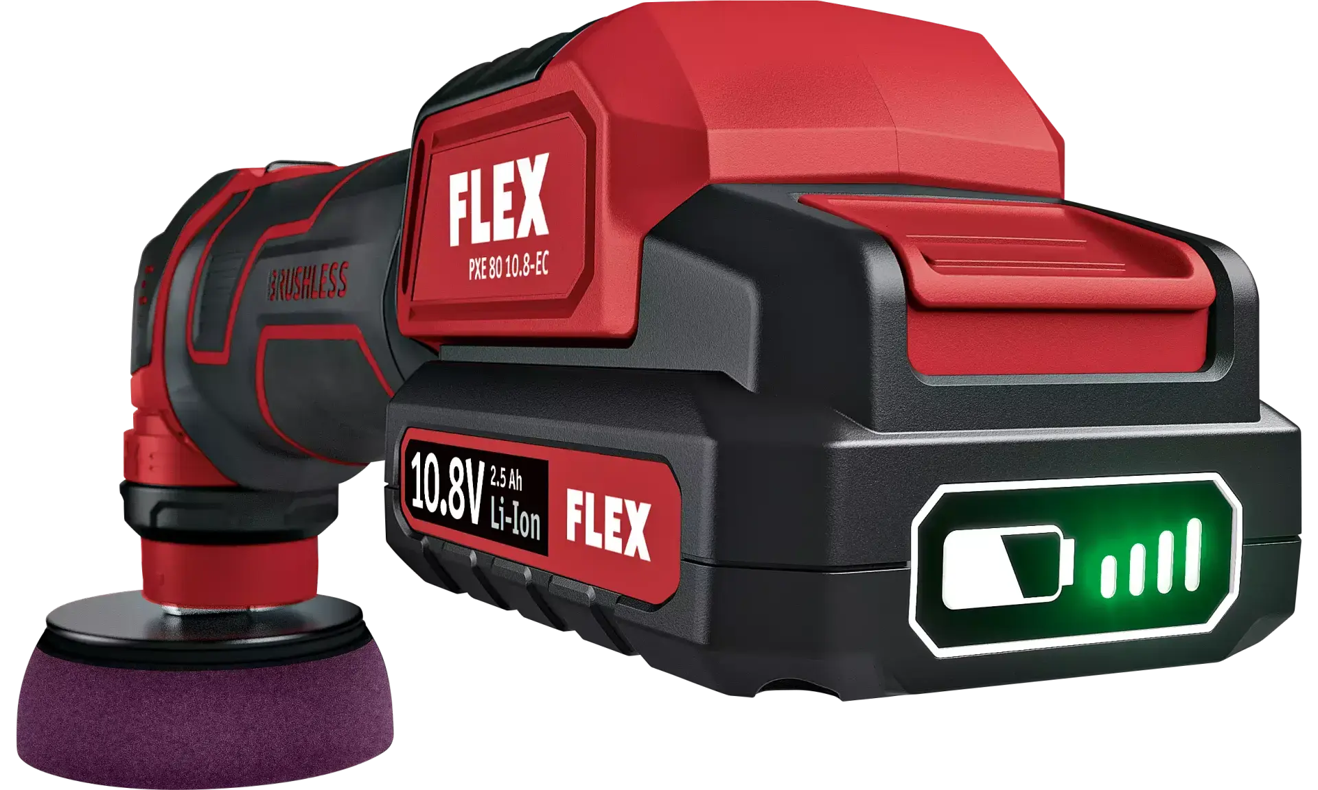 flex-pxe-80-10-8-ec-polisseuse-sans-fil-kit image 2