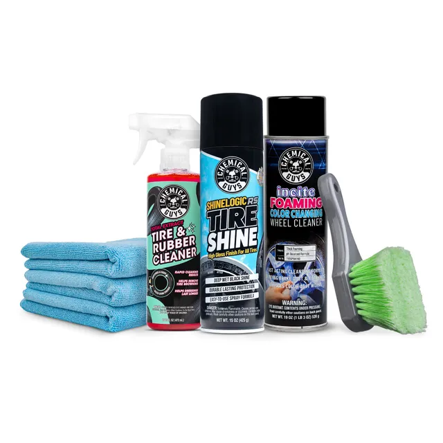 chemical-guys-shinelogic-rs-kit-pneus-jantes-brillance-noire image 1
