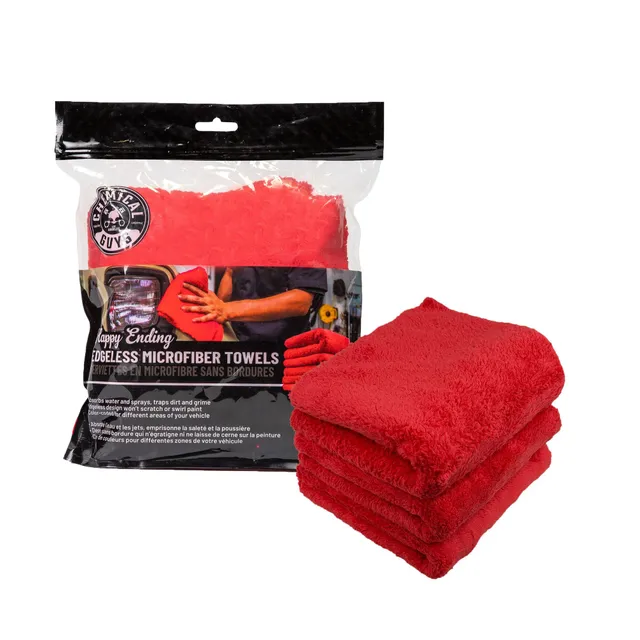 chemical-guys-happy-ending-chiffon-microfibre-3-pack-violet image 1