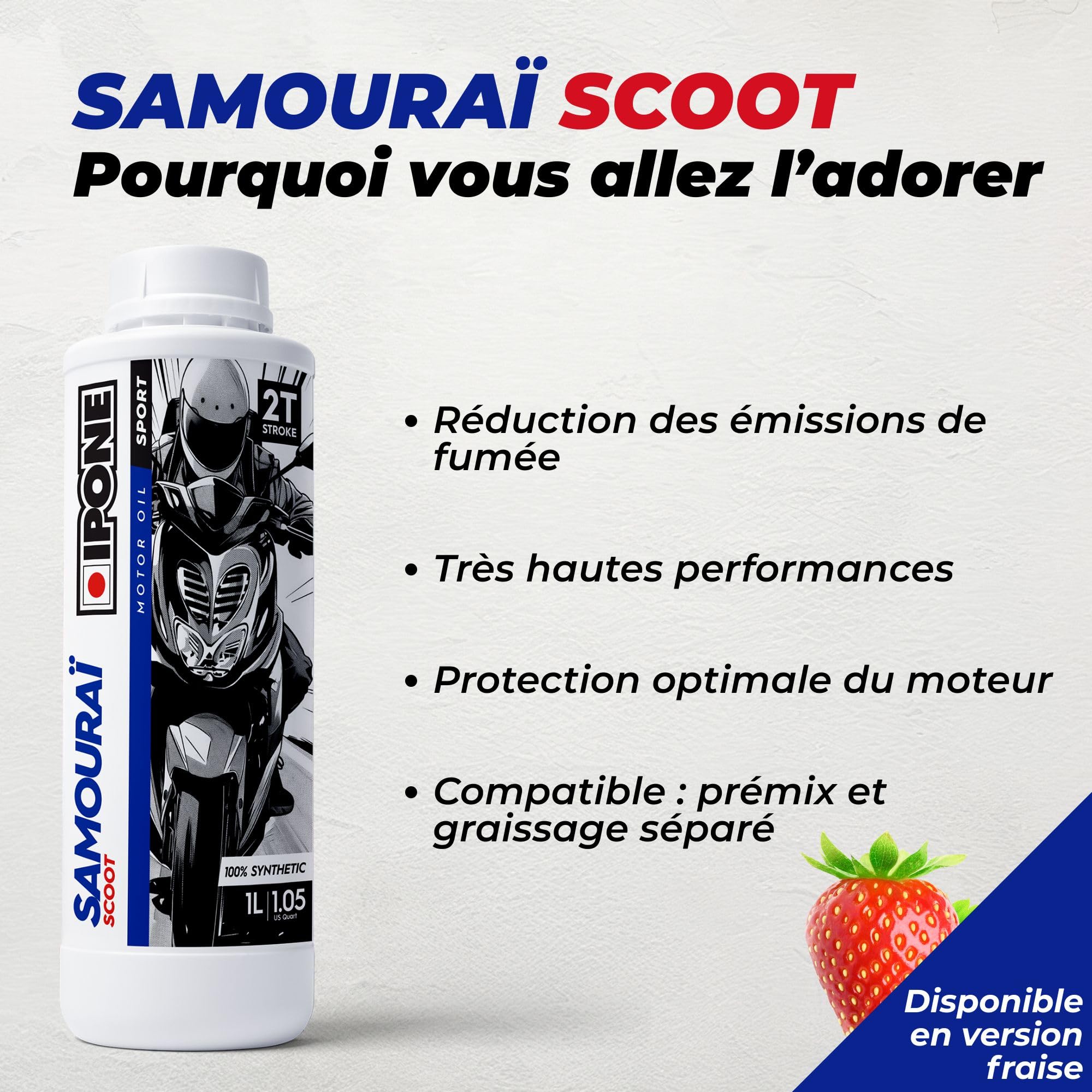 ipone-samoura-scoot-huile-moteur-2t-1l-100-synth-se image 2