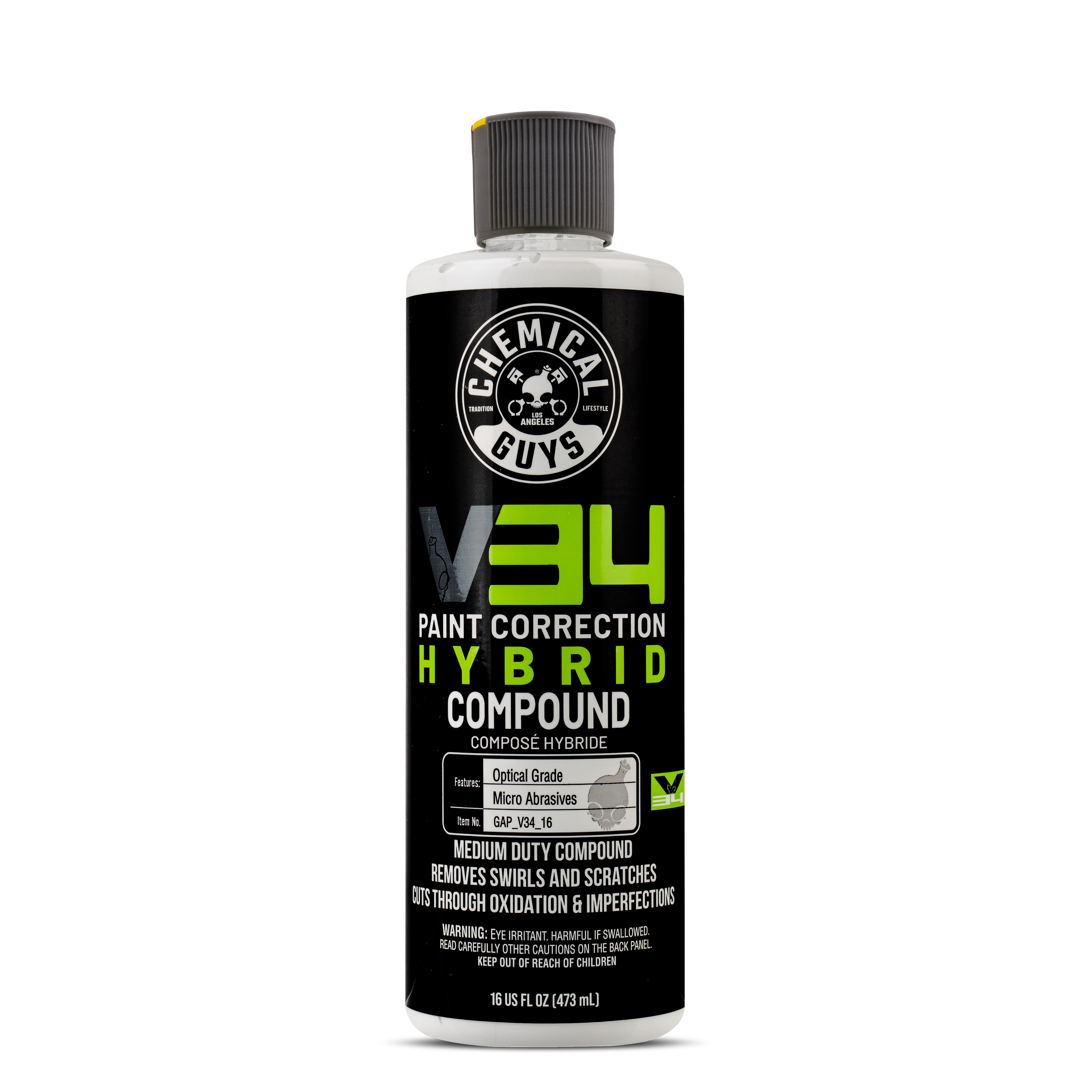 chemical-guys-v34-hybrid-compound-polish-voiture-473-ml-correction image 1