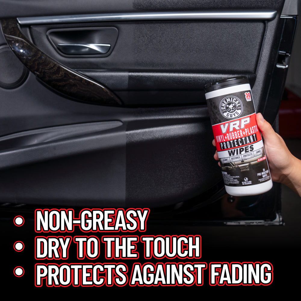 chemical-guys-vrp-trim-protectant-lingettes-auto-plastique-brillant image 4