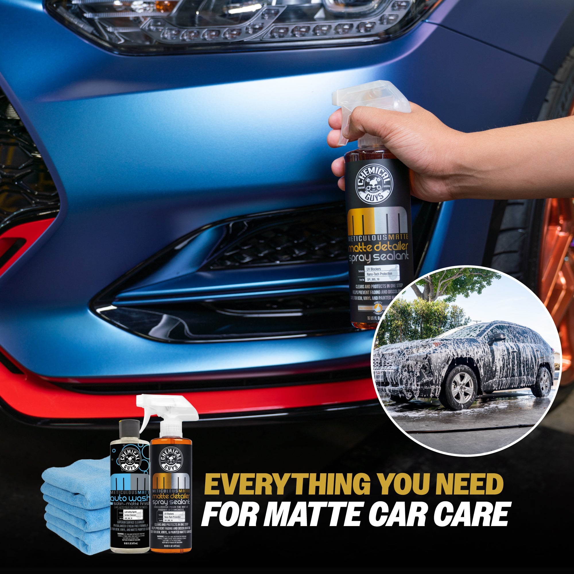 chemical-guys-matte-car-care-starter-kit-peinture-mate-entretien image 3