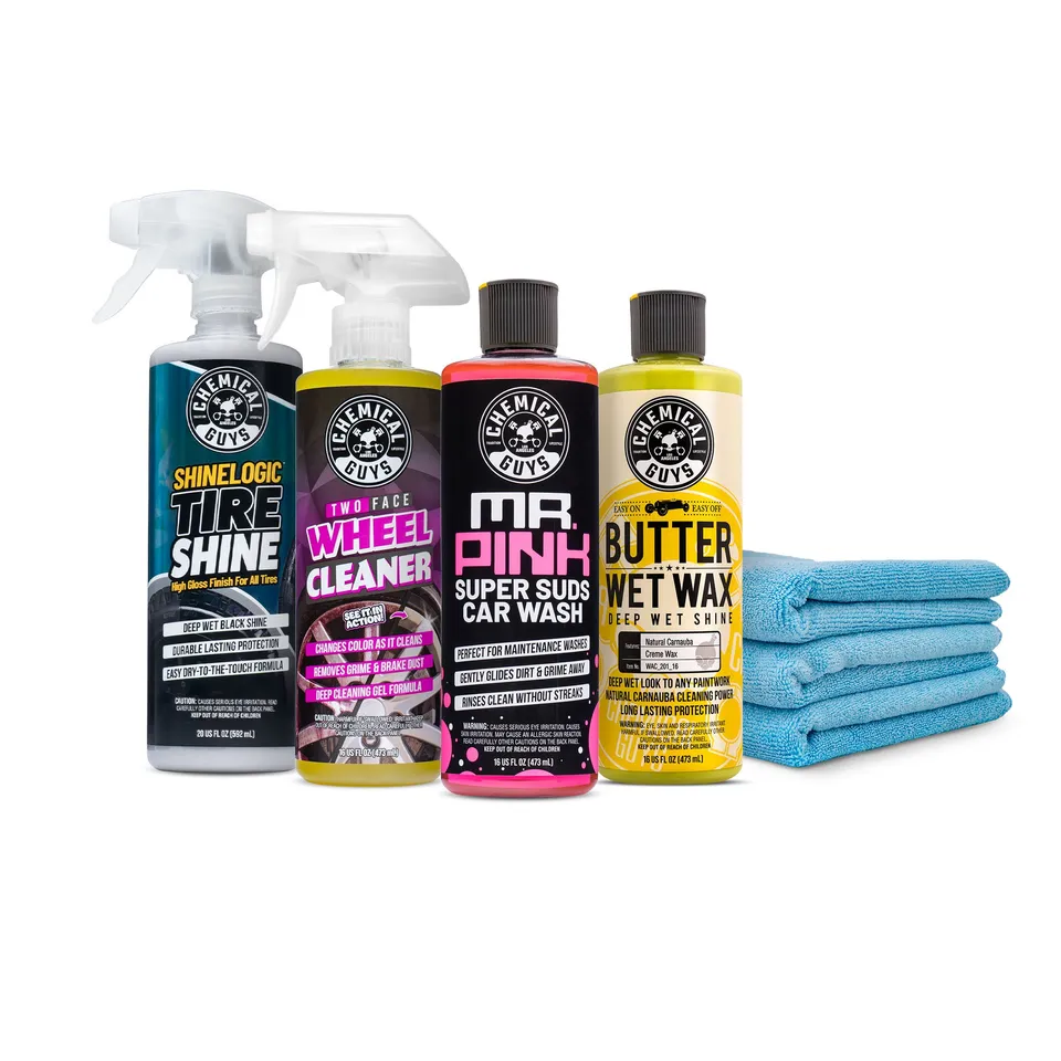 chemical-guys-kits-clean-exterior-starter-kit-lavage-auto-ext-rieur image 1