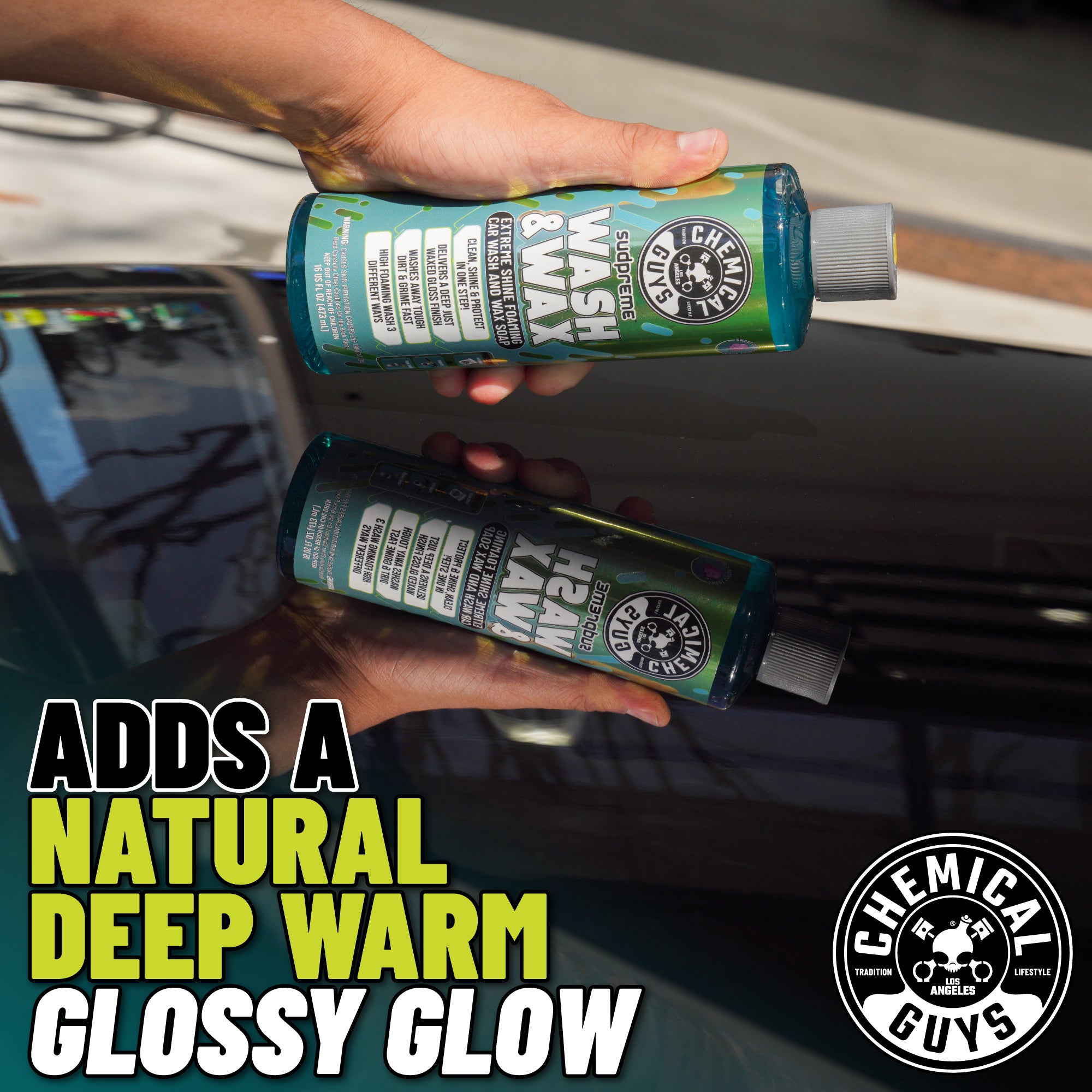 chemical-guys-sudpreme-shampoing-voiture-cire-carnauba-16-oz image 5