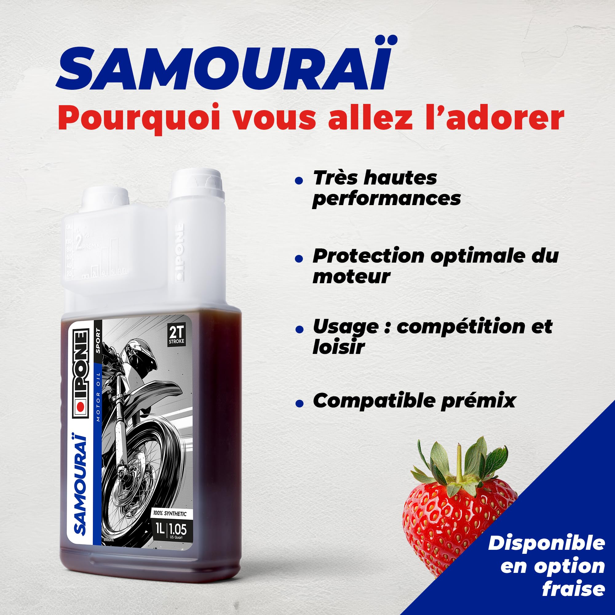 ipone-samoura-huile-2-temps-1-l-100-synth-tique-ester image 2