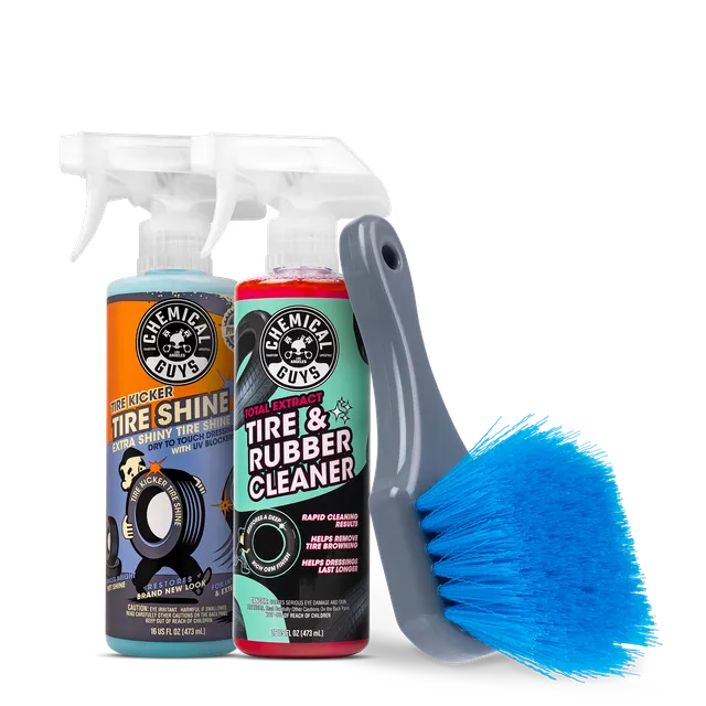 chemical-guys-kit-nettoyage-pneus-brillant-tire-clean-shine image 1