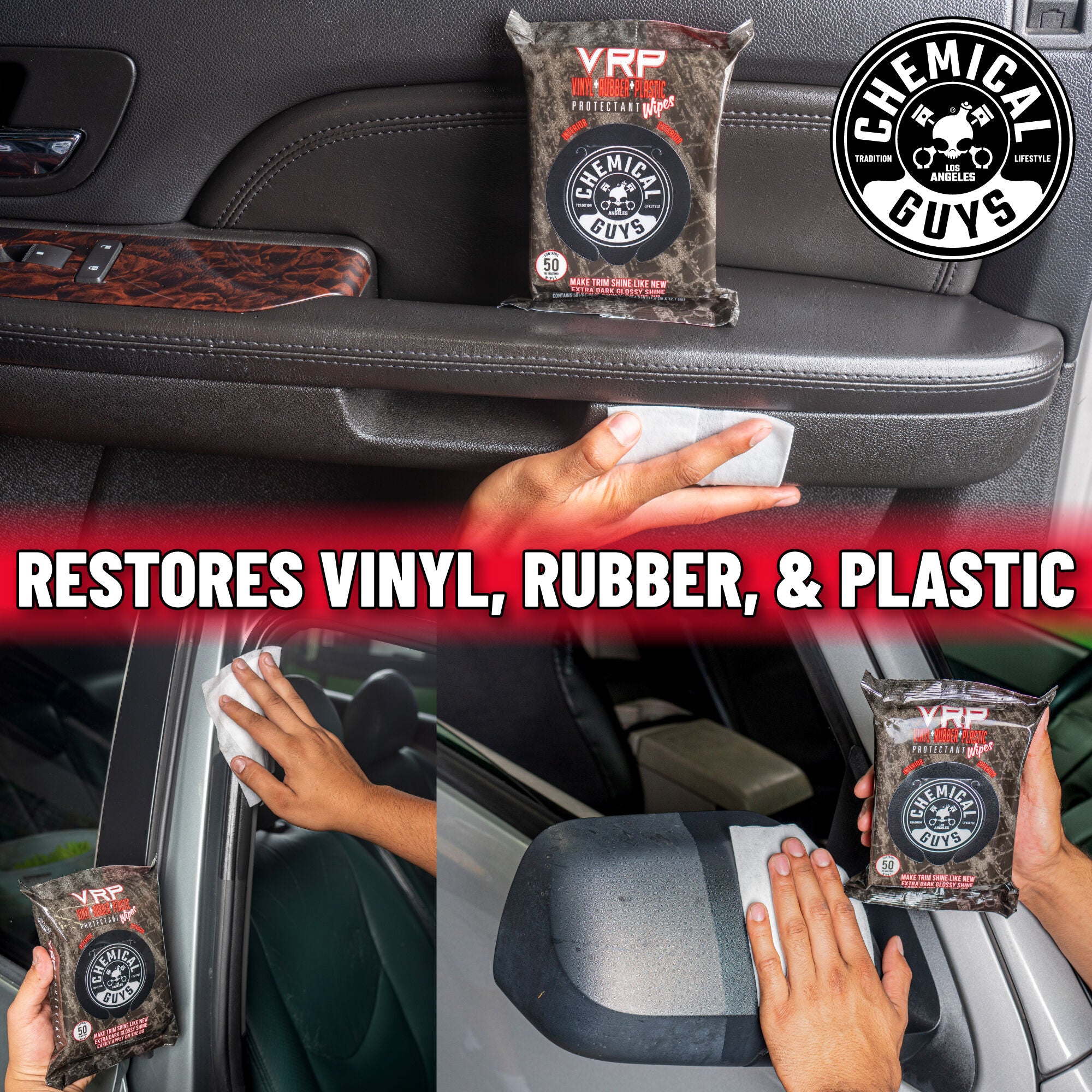 chemical-guys-vrp-lingettes-auto-vinyle-plastique image 3