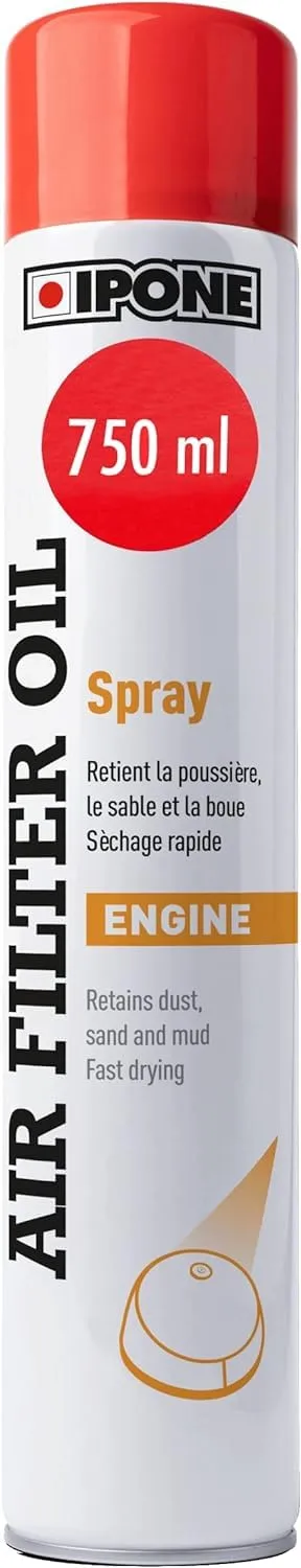 ipone-air-filter-oil-spray-filtre-air-mousse-moto-750-ml image 1