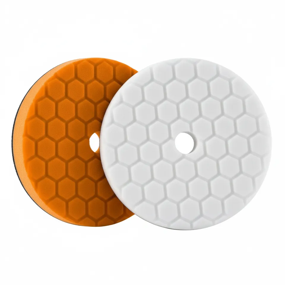 chemical-guys-cut-polish-kit-pads-5-pouces-orange-blanc image 1