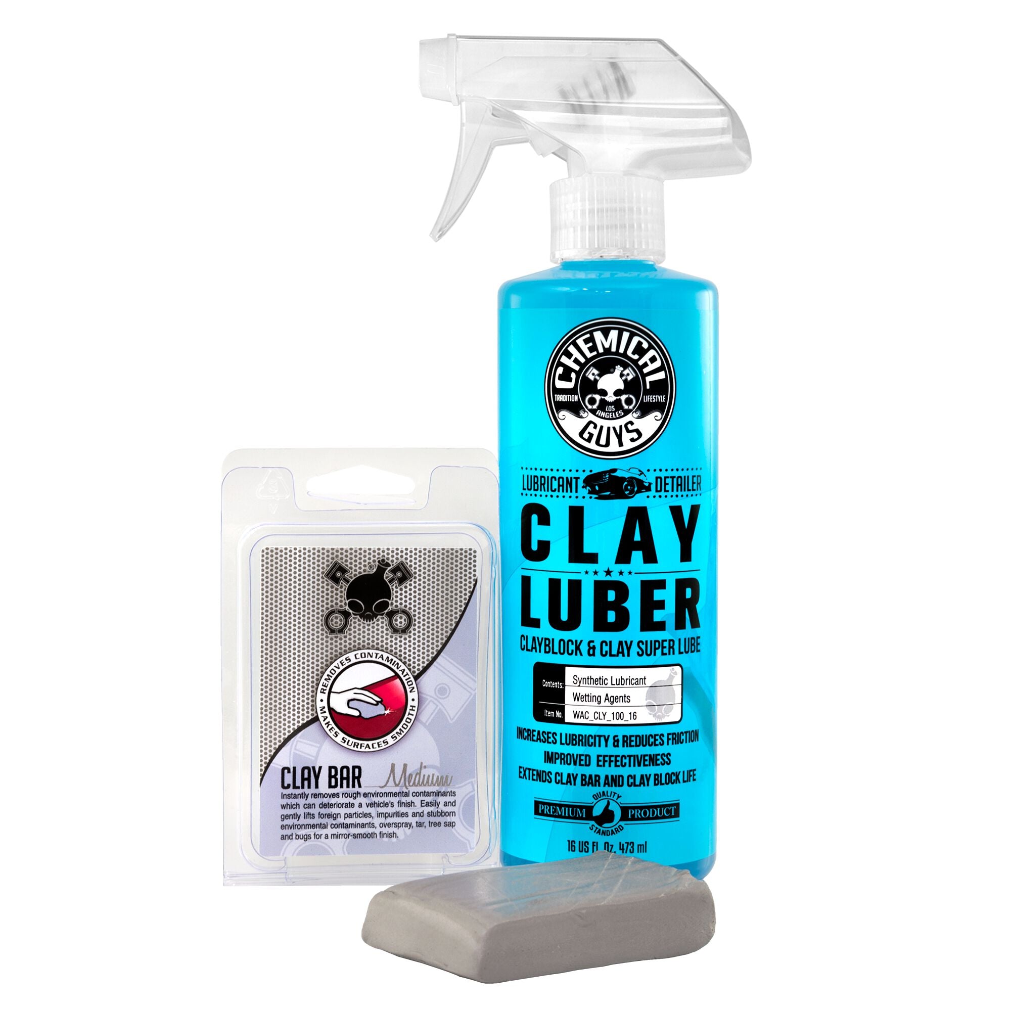 chemical-guys-medium-clay-bar-luber-kit-d-contamination-auto image 1