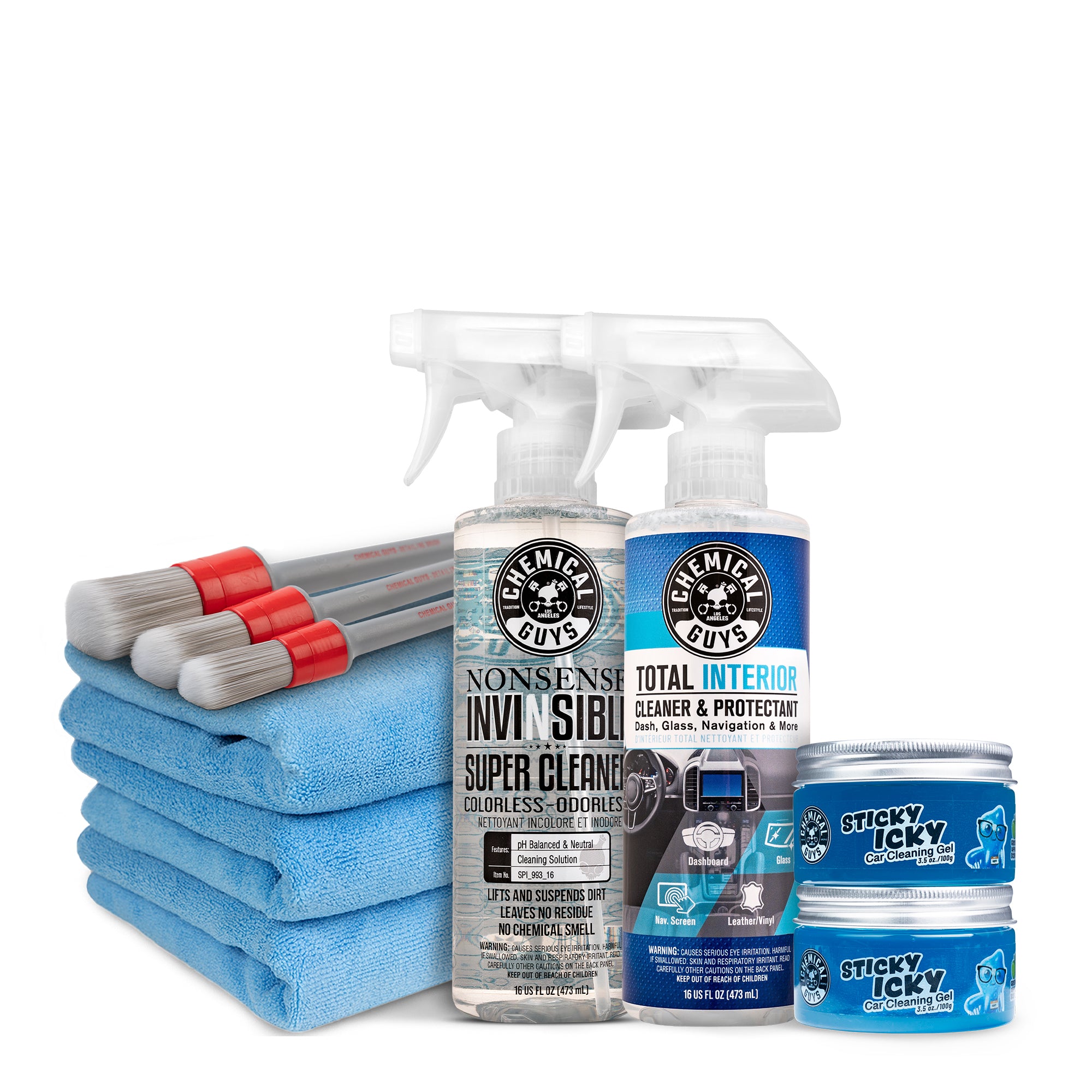 chemical-guys-interior-deep-clean-kit-nettoyage-int-rieur image 1