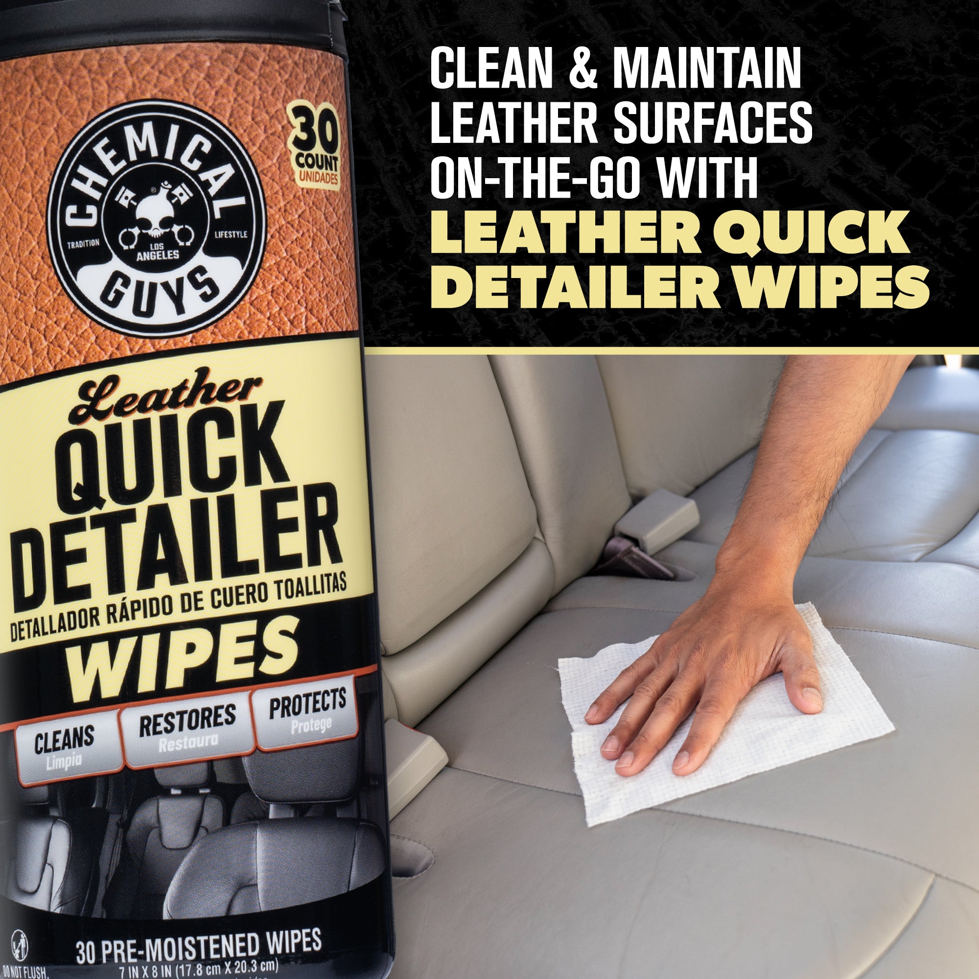 chemical-guys-canister-kit-lingettes-int-rieur-auto-3-en-1 image 6