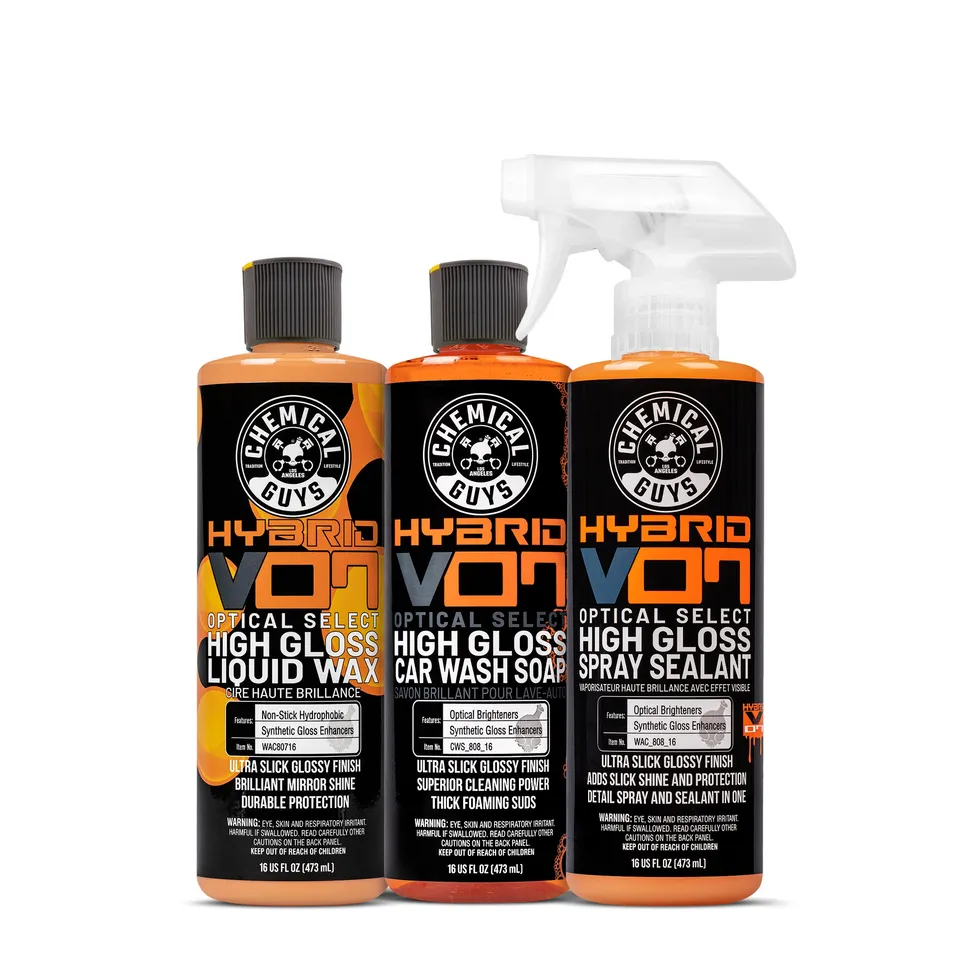 chemical-guys-hybrid-v07-kit-lavage-auto-cire-sealant-bundle image 1