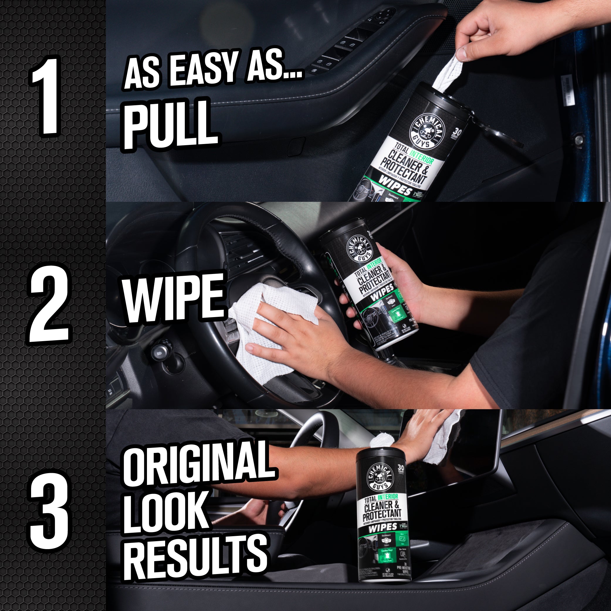 chemical-guys-total-interior-wipes-3-pack-new-car image 5