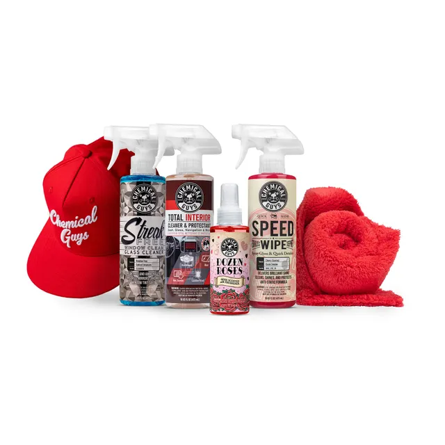 chemical-guys-dozen-roses-kit-entretien-auto-rose image 1
