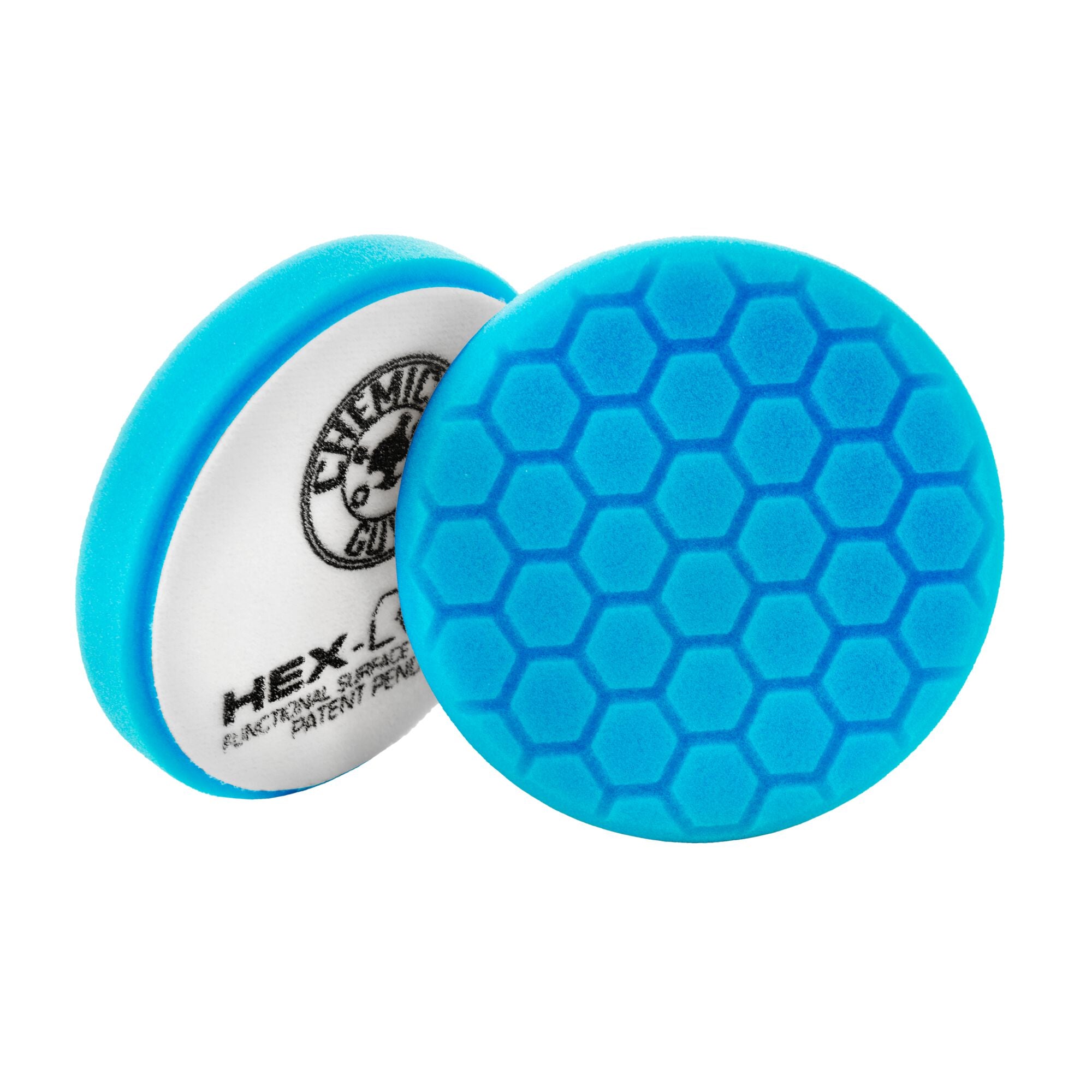 chemical-guys-hex-logic-pad-bleu-finition-polish-5-pouces image 2