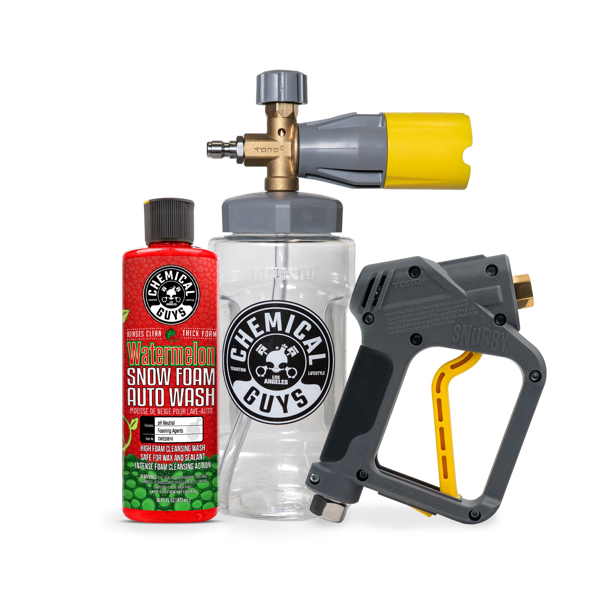 chemical-guys-big-mouth-kit-canon-mousse-voiture-mousse-paisse image 1