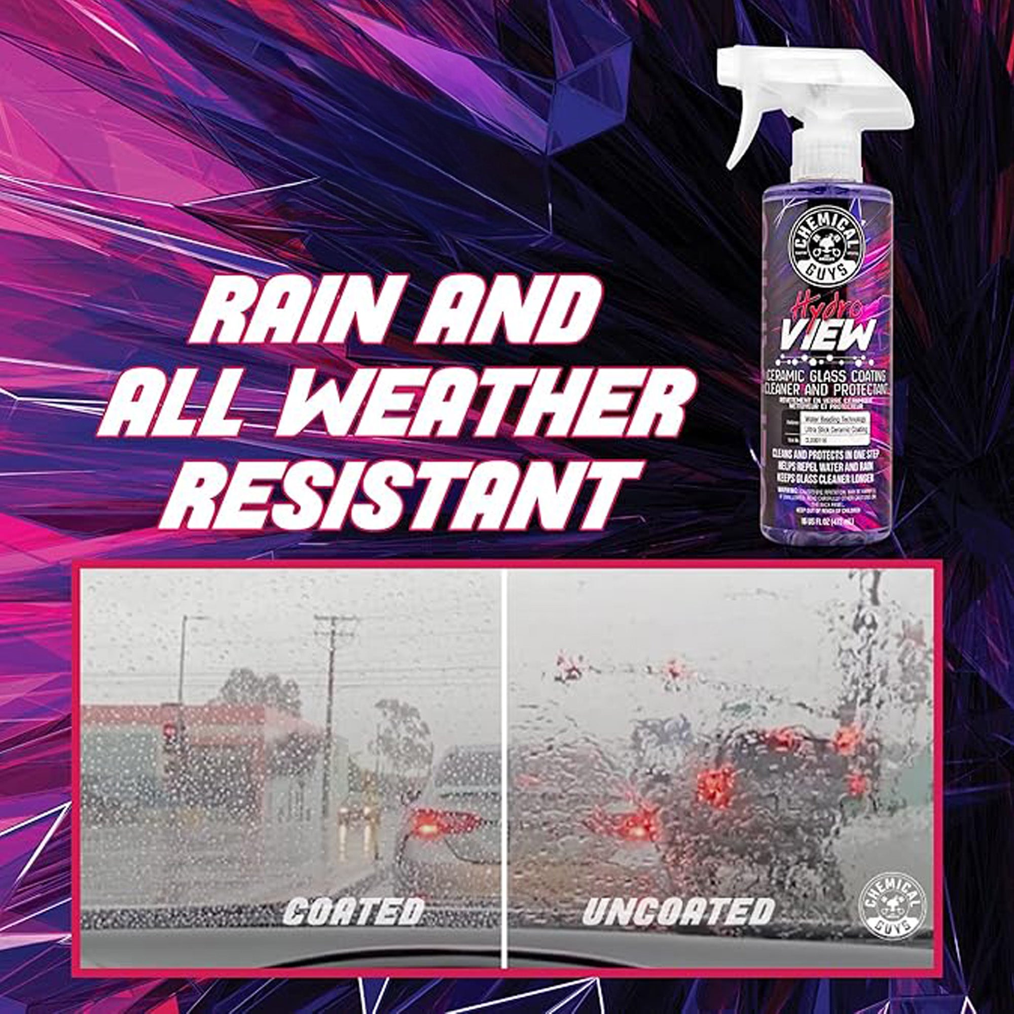 chemical-guys-hydroview-ceramic-glass-cleaner-vitre-16-oz image 8