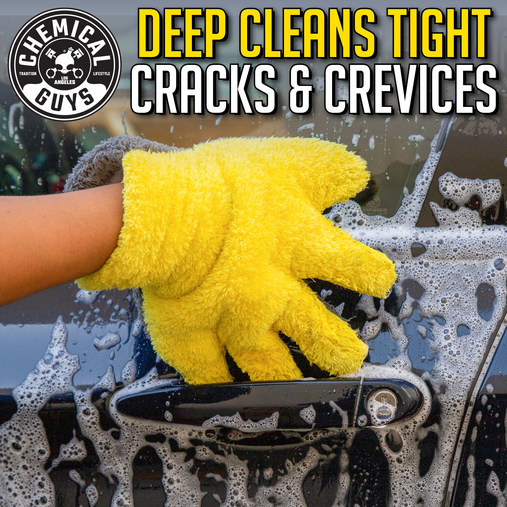 chemical-guys-the-stranger-gant-lavage-auto-5-doigts-microfibre image 2