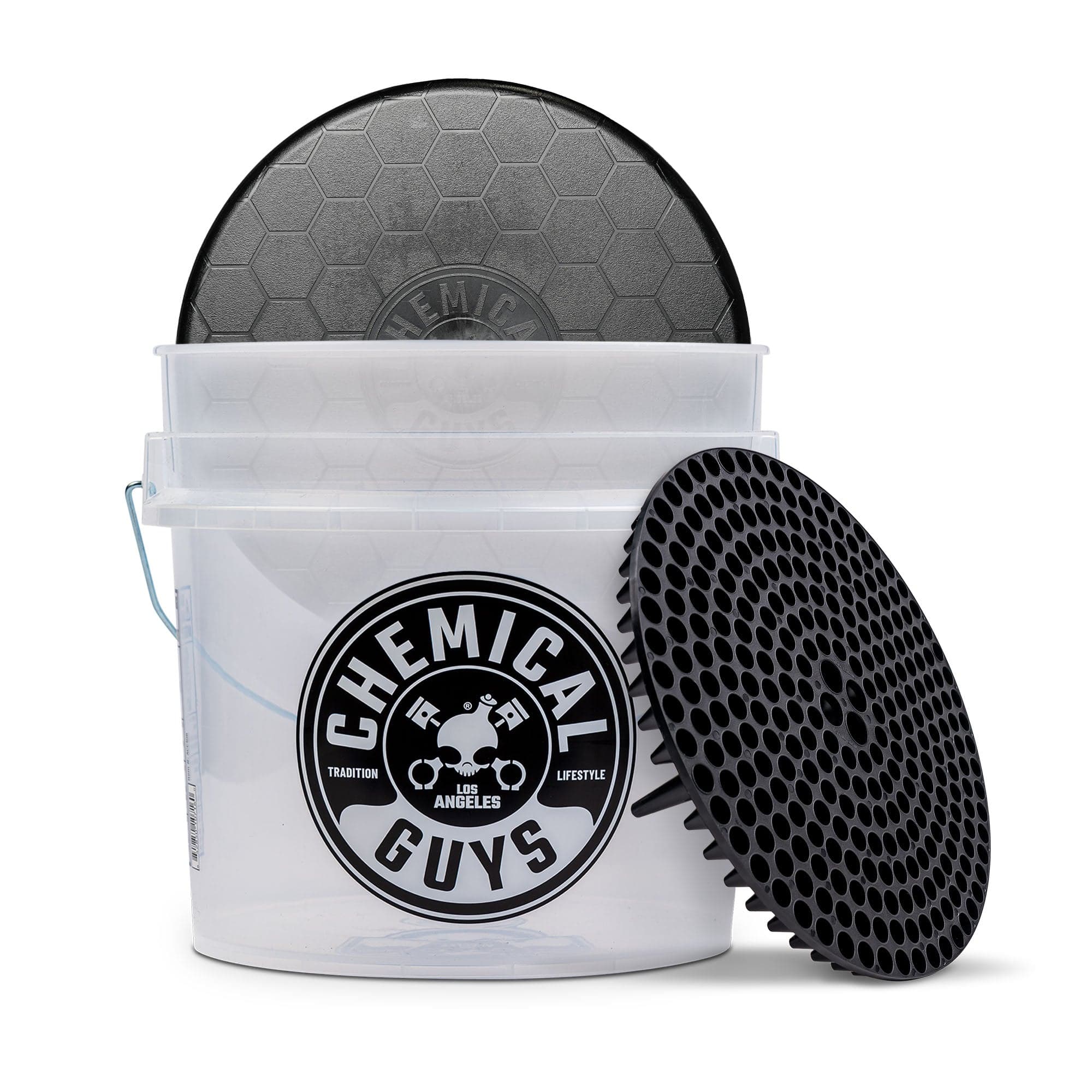 chemical-guys-bucket-kit-seau-lavage-voiture-grille-dirt-trap image 1