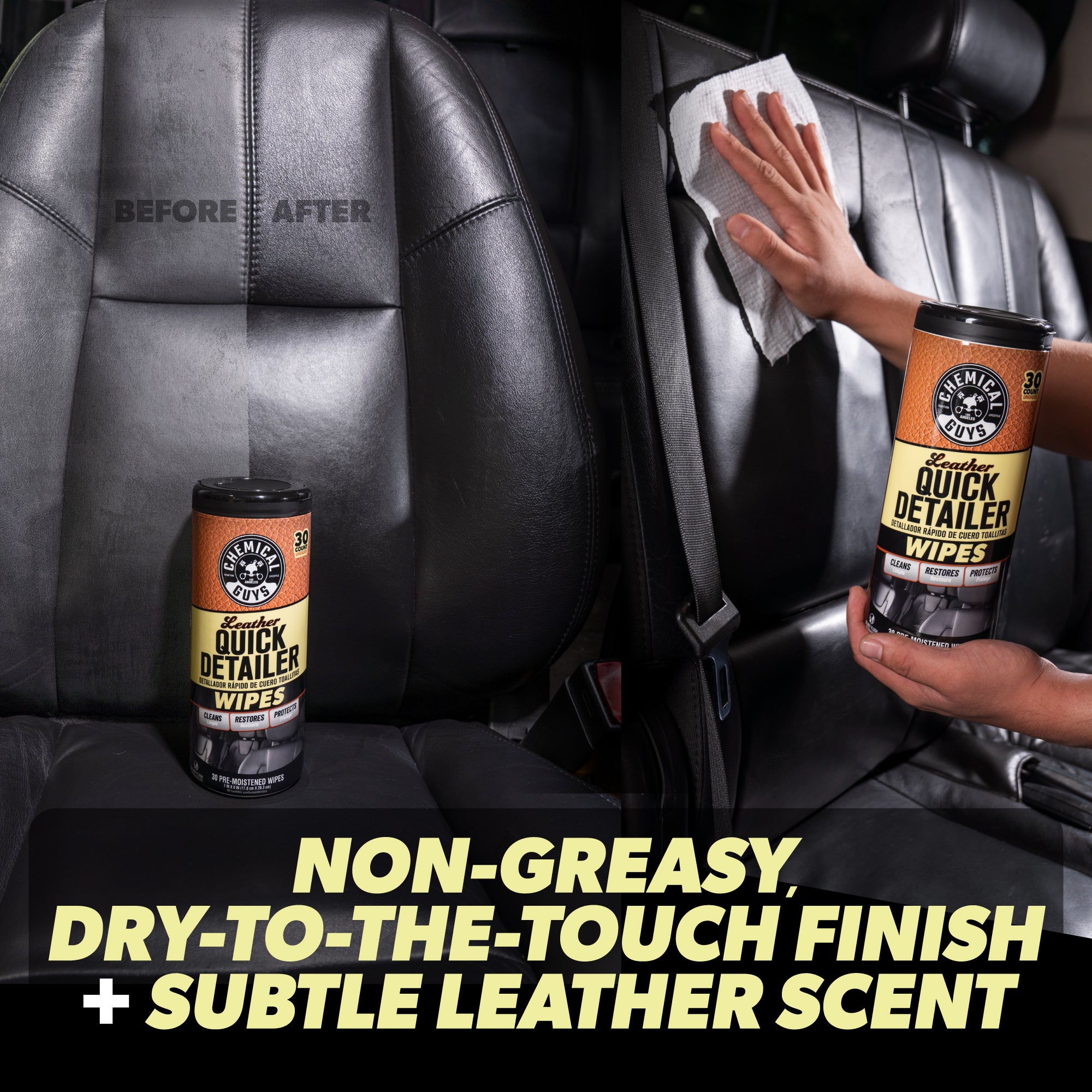 chemical-guys-leather-lingette-cuir-voiture-protection image 5