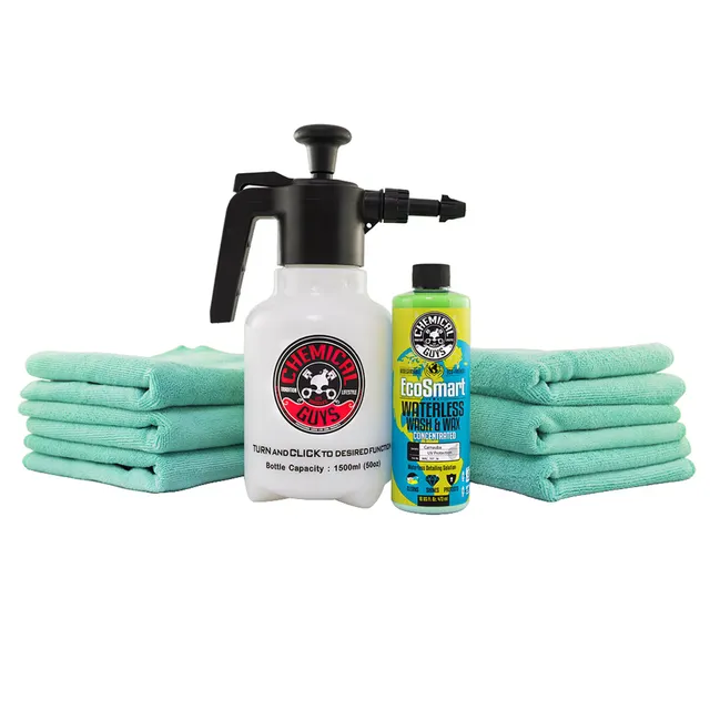 chemical-guys-wash-wax-kit-lavage-spray-2-serviettes image 1