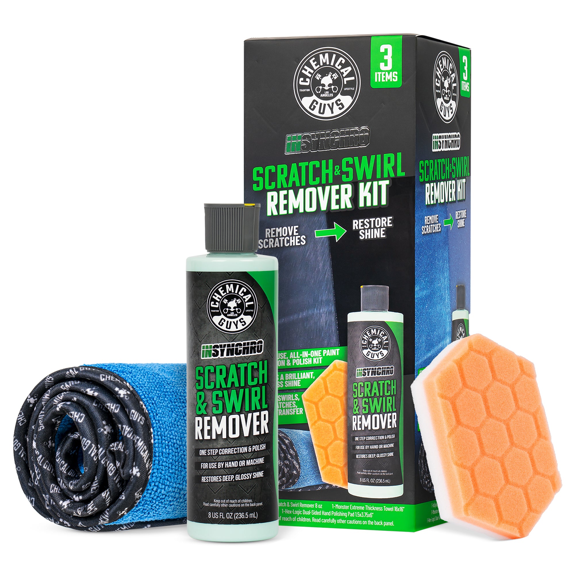 chemical-guys-insynchro-kit-efface-rayures-voiture-main image 1
