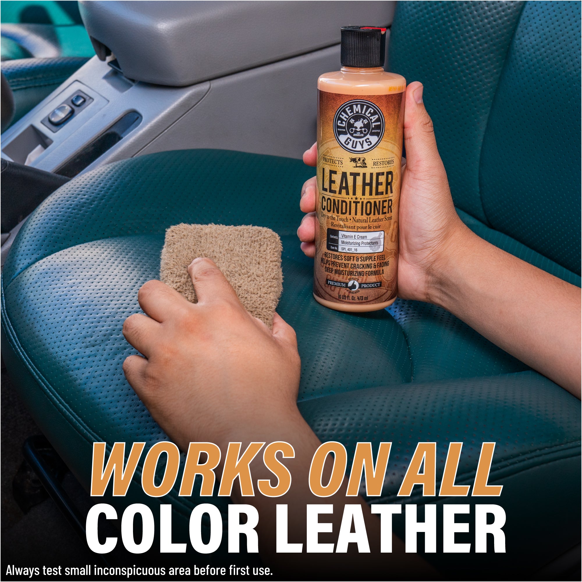 chemical-guys-leather-conditioner-soin-cuir-auto-16-oz image 4