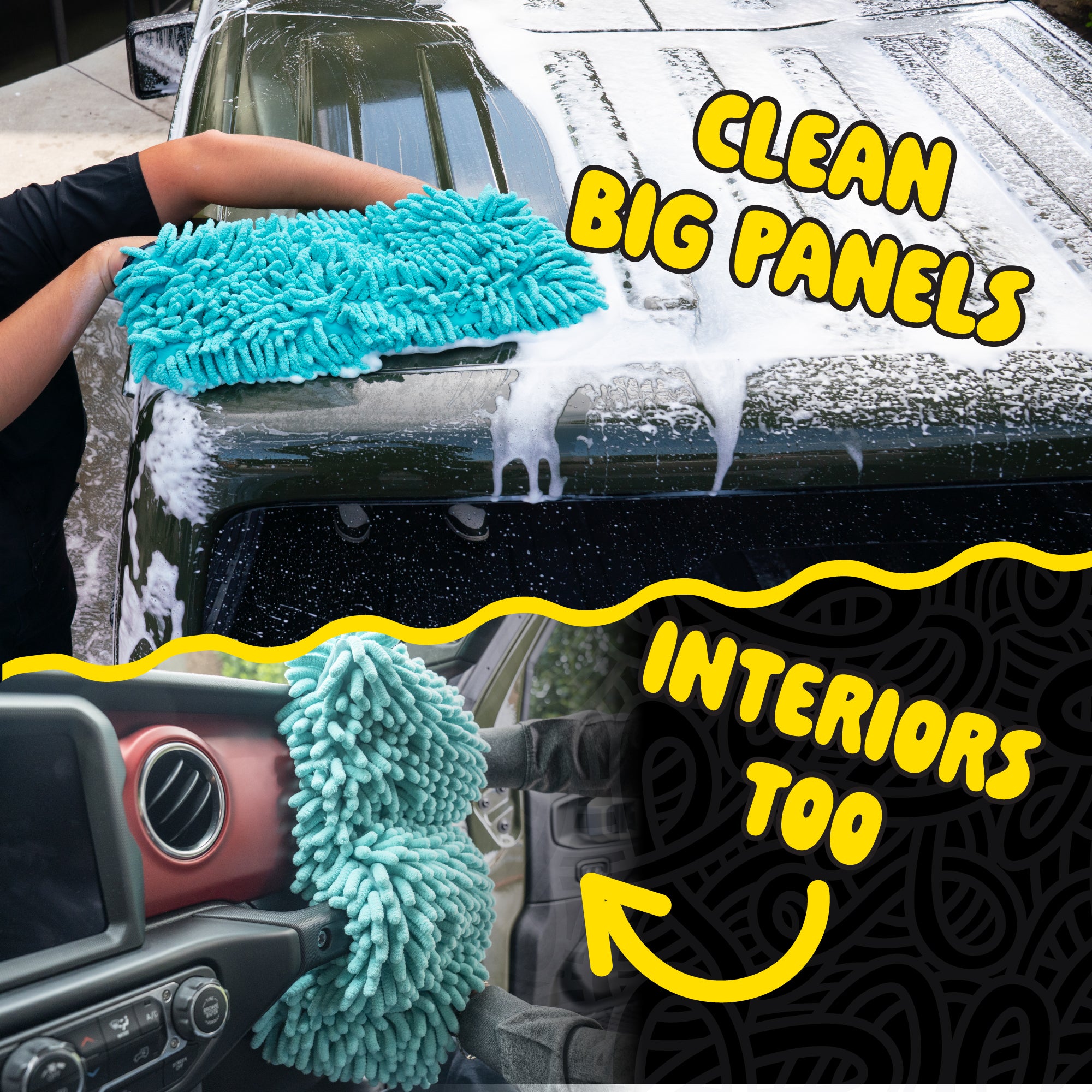 chemical-guys-big-noodle-gant-lavage-auto-2-mains image 5
