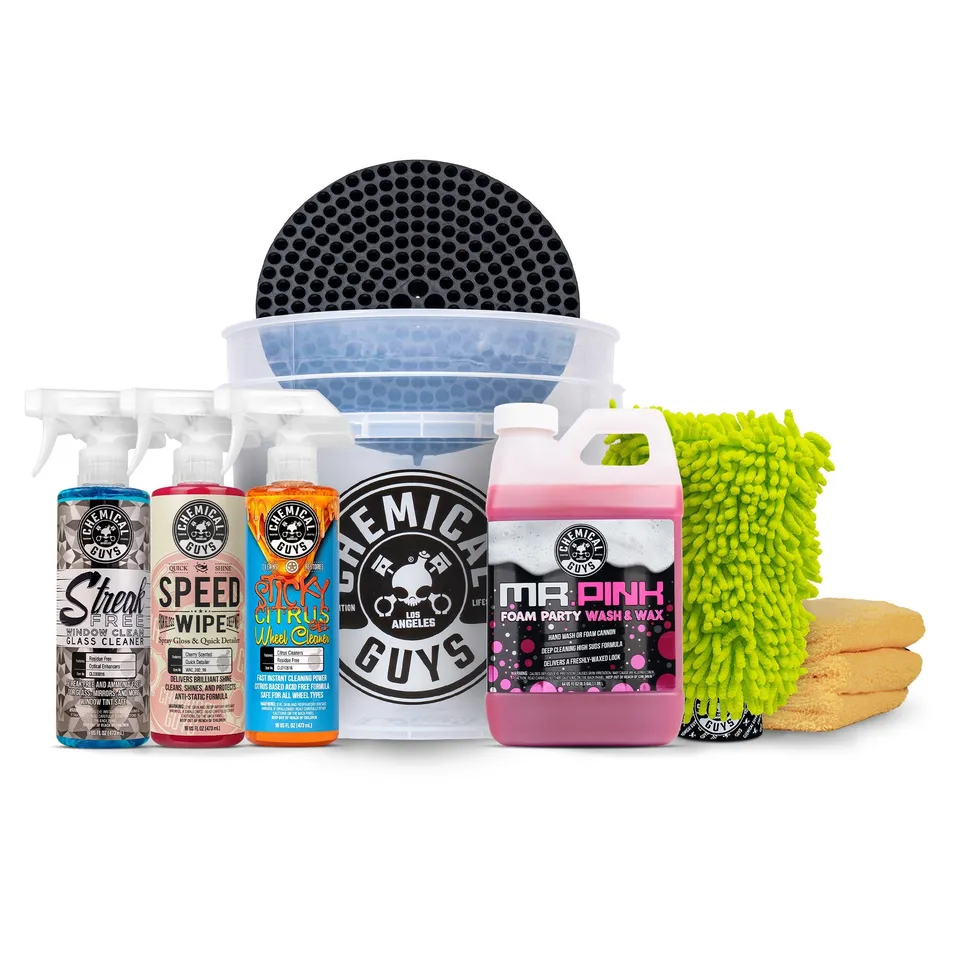 chemical-guys-mr-pink-foam-party-kit-lavage-auto-16-oz image 1
