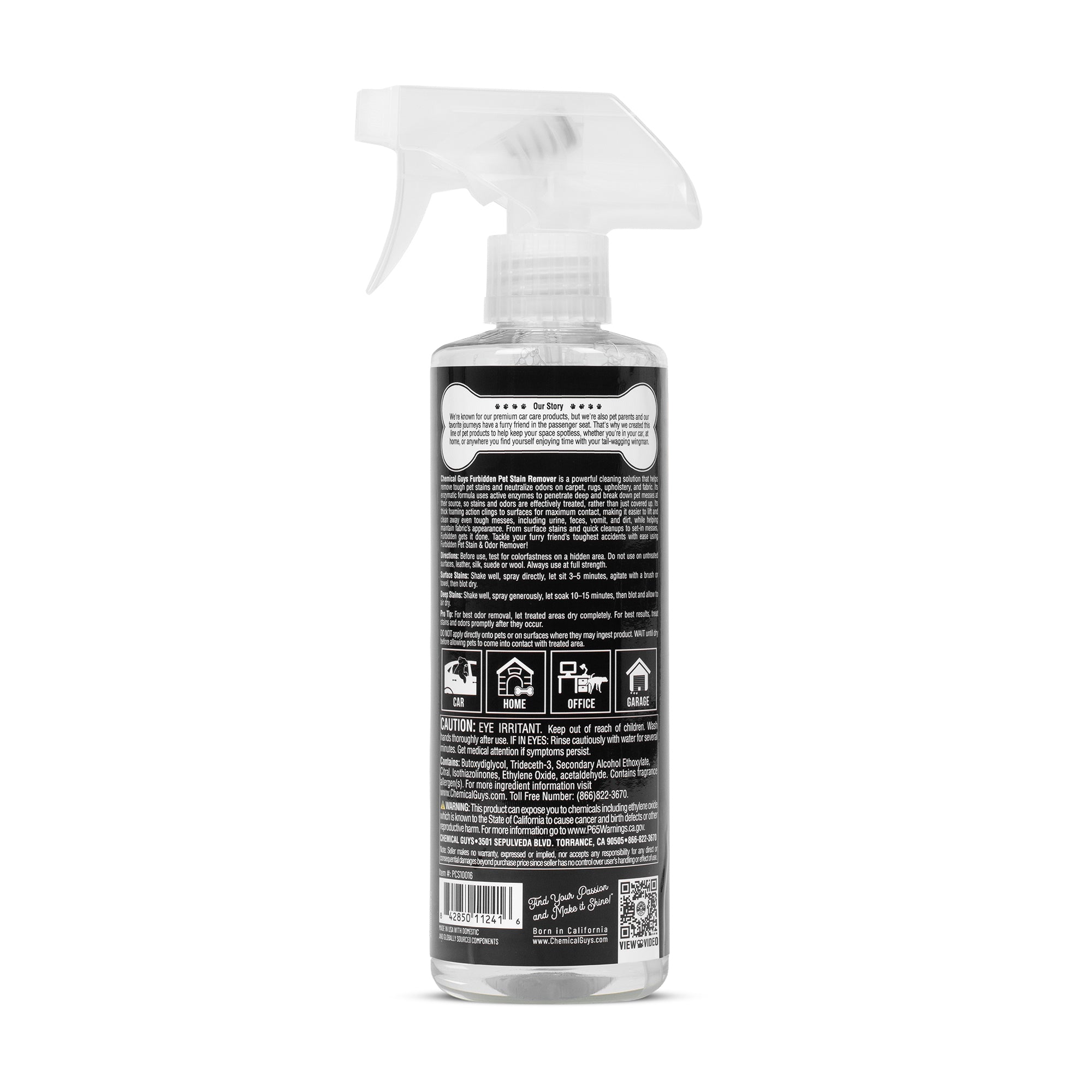 chemical-guys-furbidden-d-tachant-animaux-auto-16-oz-enzymes-urine image 7