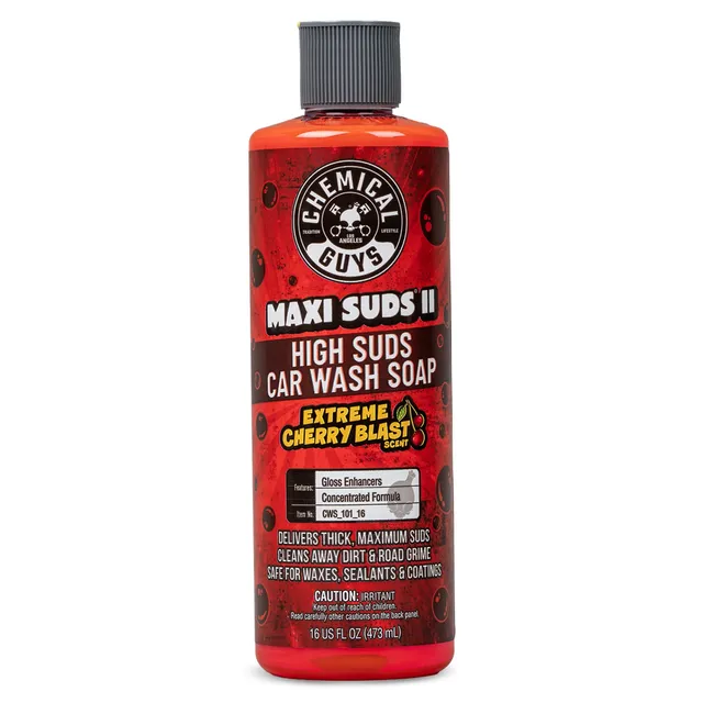chemical-guys-maxi-suds-ii-shampoing-auto-cerise-16-oz image 1