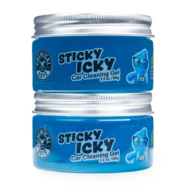 chemical-guys-sticky-icky-gel-nettoyant-pomme-verte-r-utilisable image 1