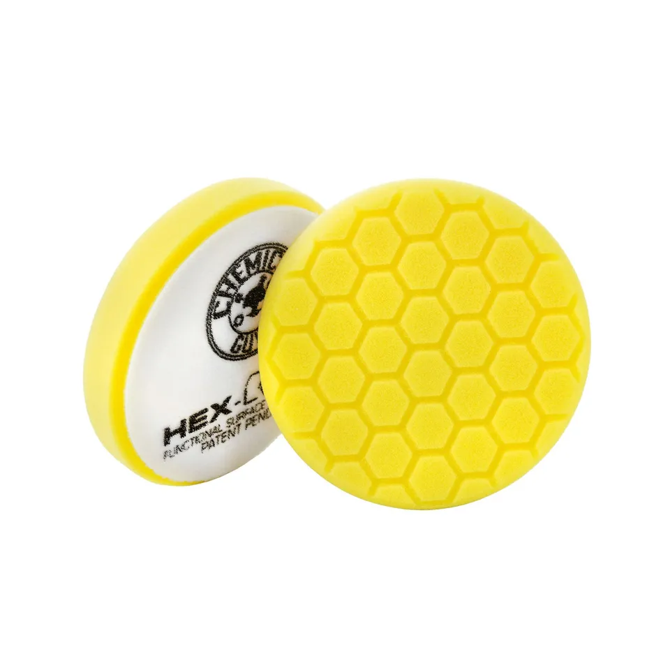 chemical-guys-hex-logic-pad-polissage-jaune-5-pouces-cut image 1
