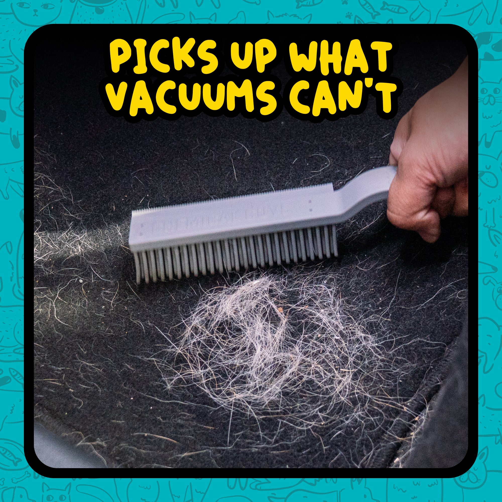 chemical-guys-grubbie-brosse-poils-animaux-auto-double-face image 6