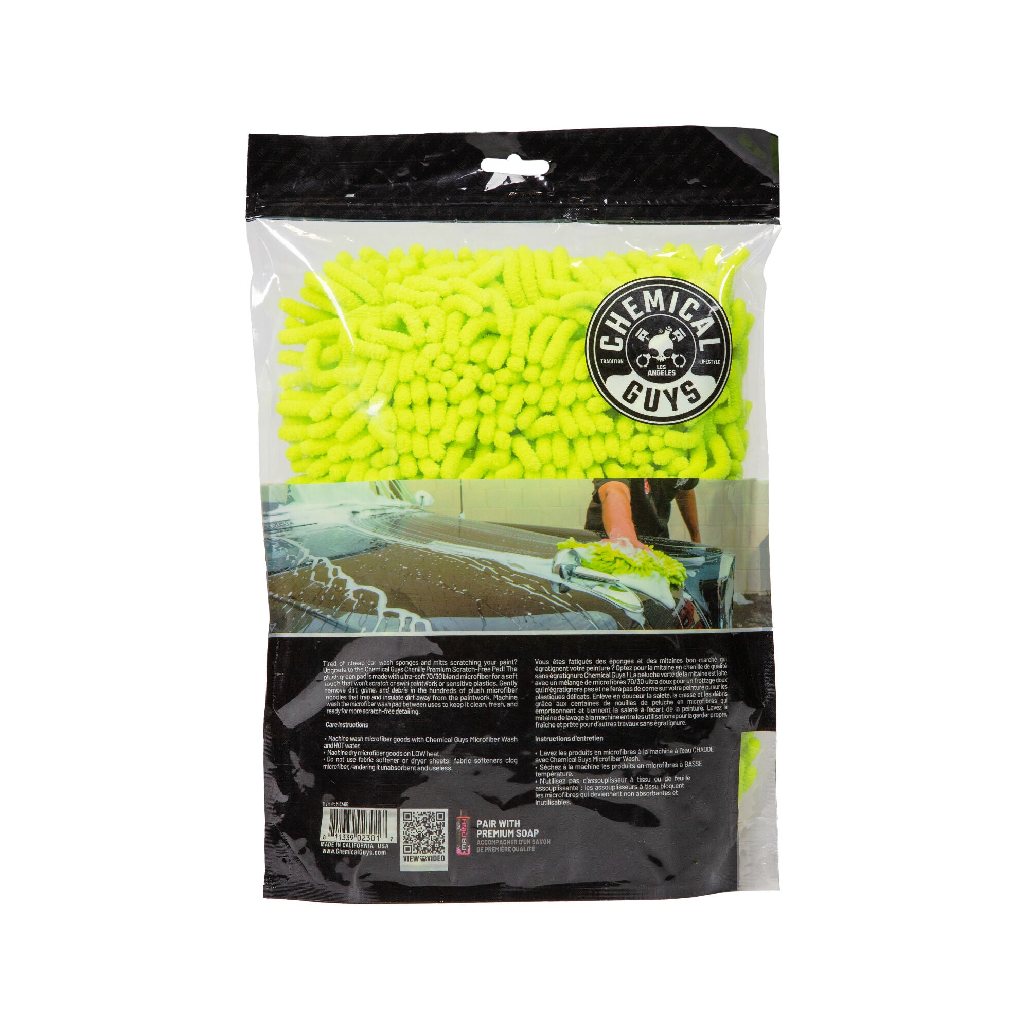chemical-guys-chenille-pad-lavage-microfibre-ultra-absorbant image 7
