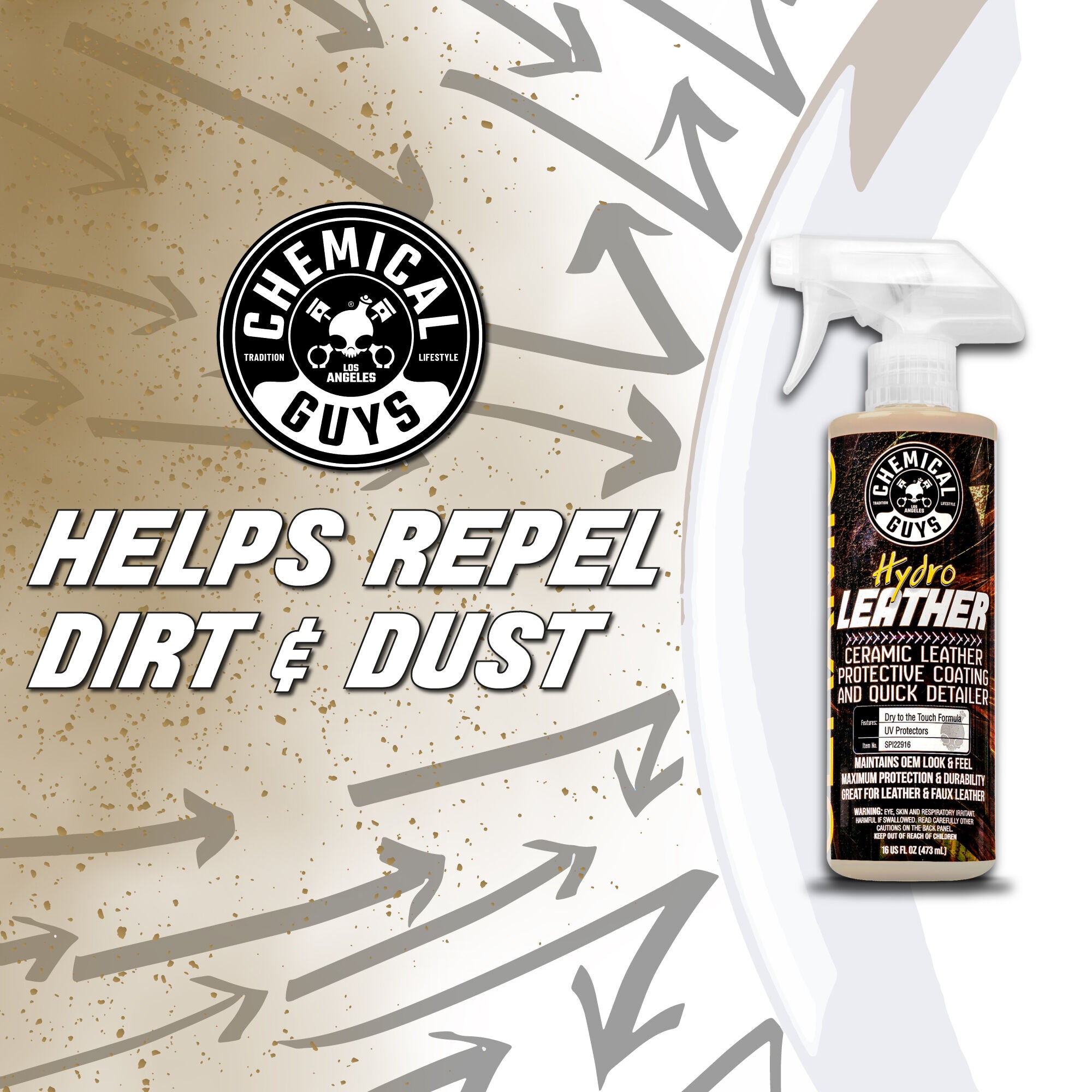 chemical-guys-hydroleather-coating-cuir-auto-16-oz image 7