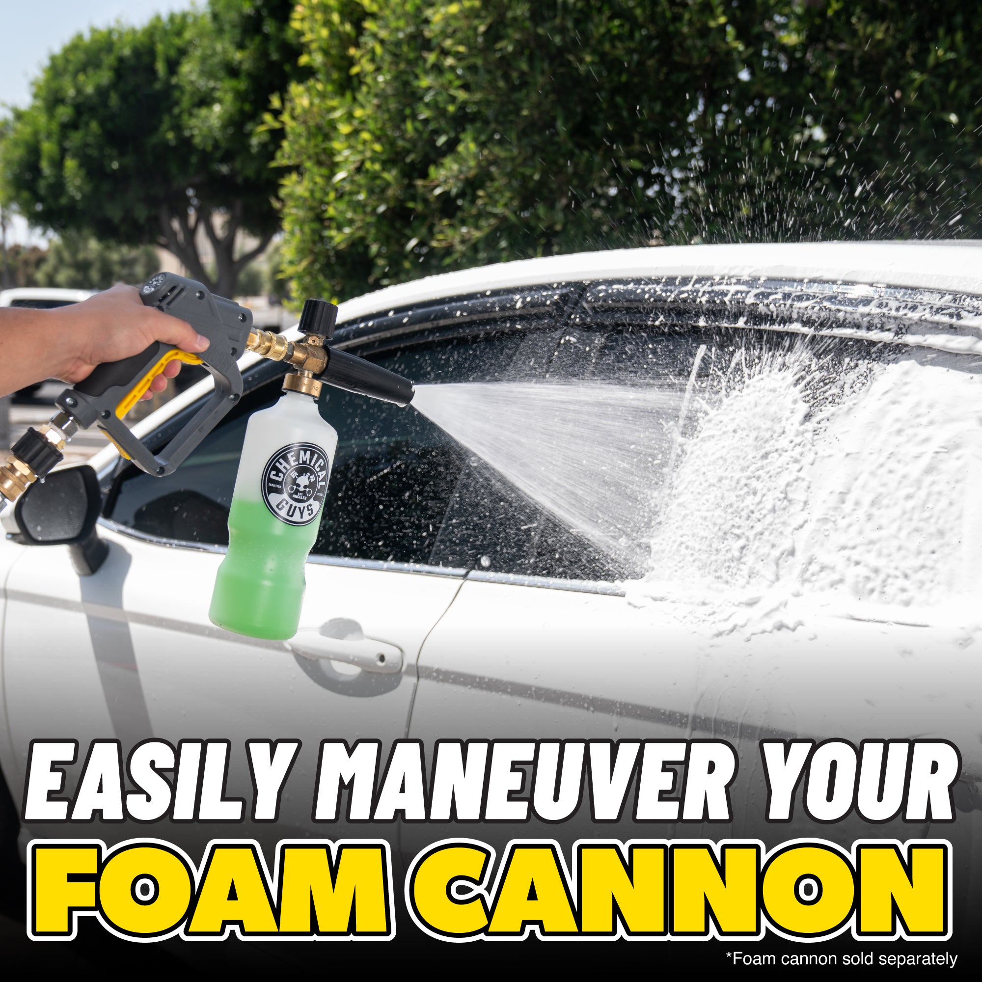 chemical-guys-torq-snubby-pistolet-lavage-auto-canon-mousse image 8