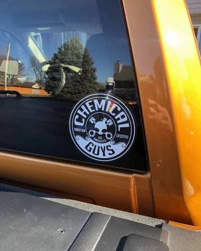 chemical-guys-round-decal-sticker-auto-8-pouces image 2