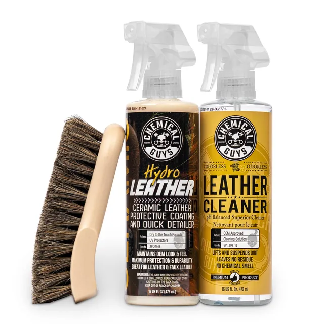 chemical-guys-leather-clean-kit-cuir-nettoyant-protection-c-ramique image 1