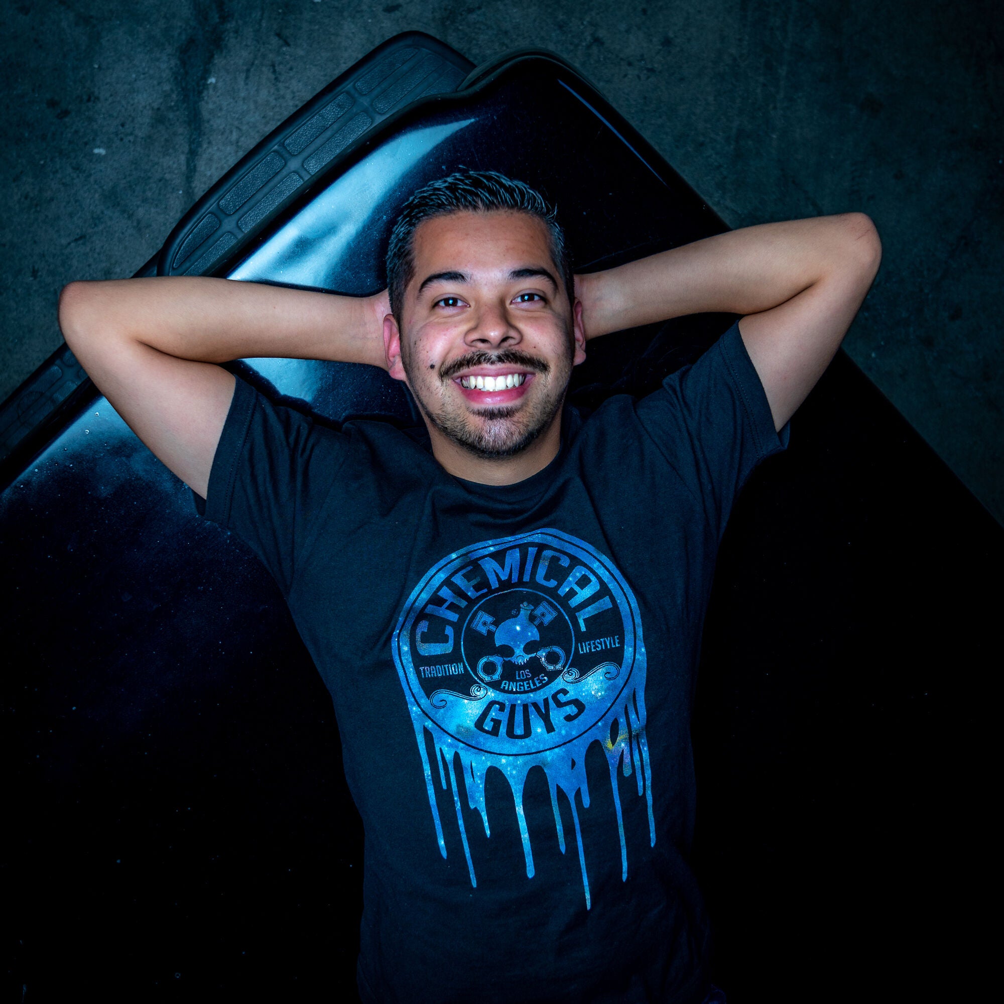 chemical-guys-galactic-tee-t-shirt-auto-homme-m-coton-noir-500k image 6