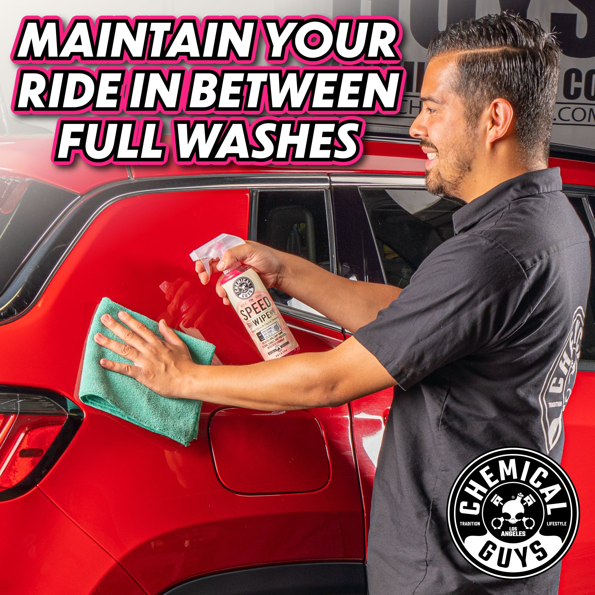chemical-guys-speed-wipe-quick-detailer-cerise-16-oz image 6