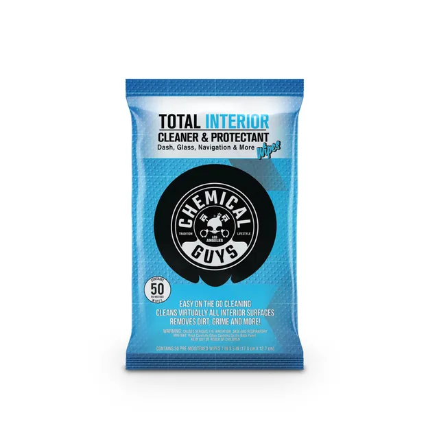 chemical-guys-total-interior-cleaner-lingettes-voiture-int-rieur-protection image 1