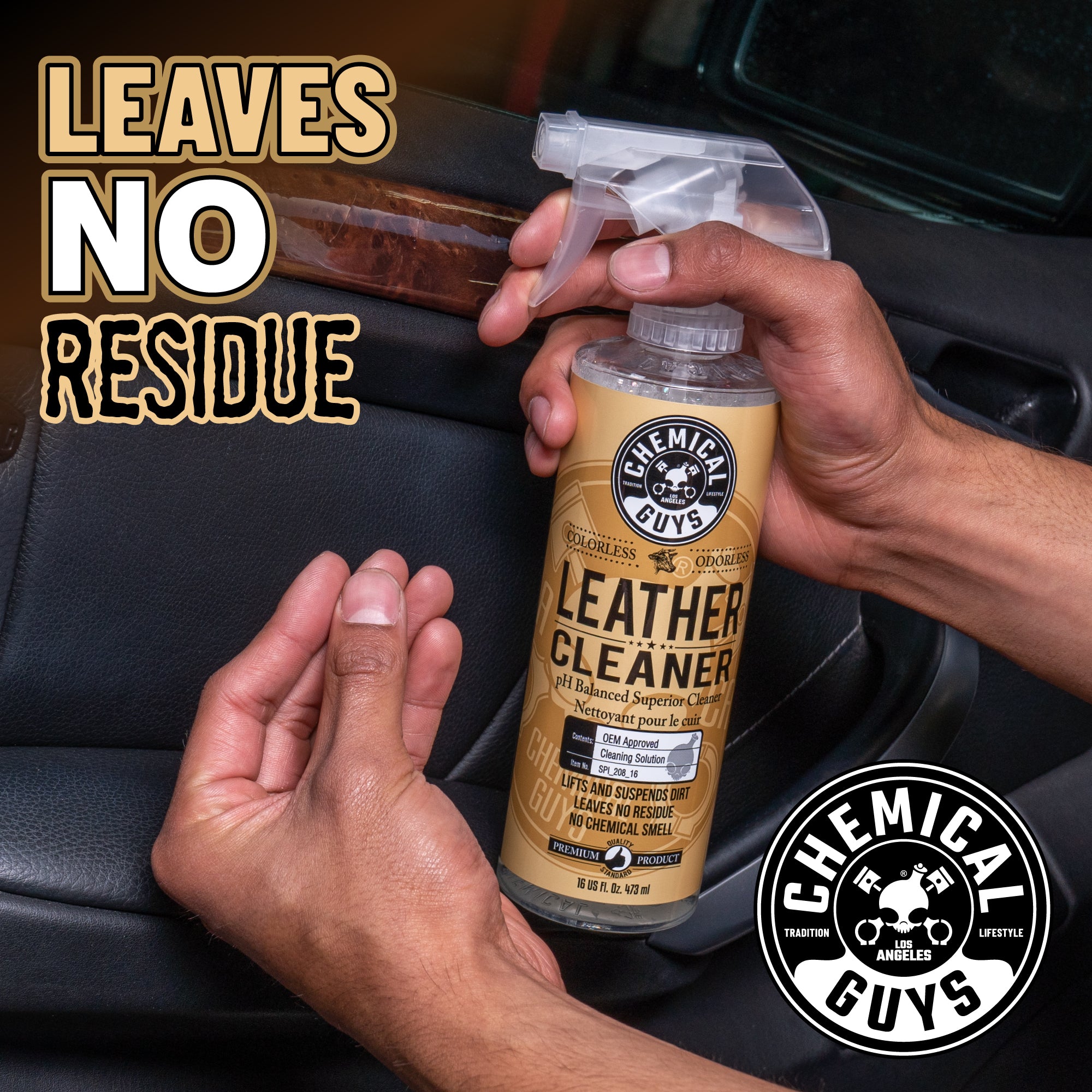 chemical-guys-leather-cleaner-nettoyant-cuir-auto-473-ml image 3