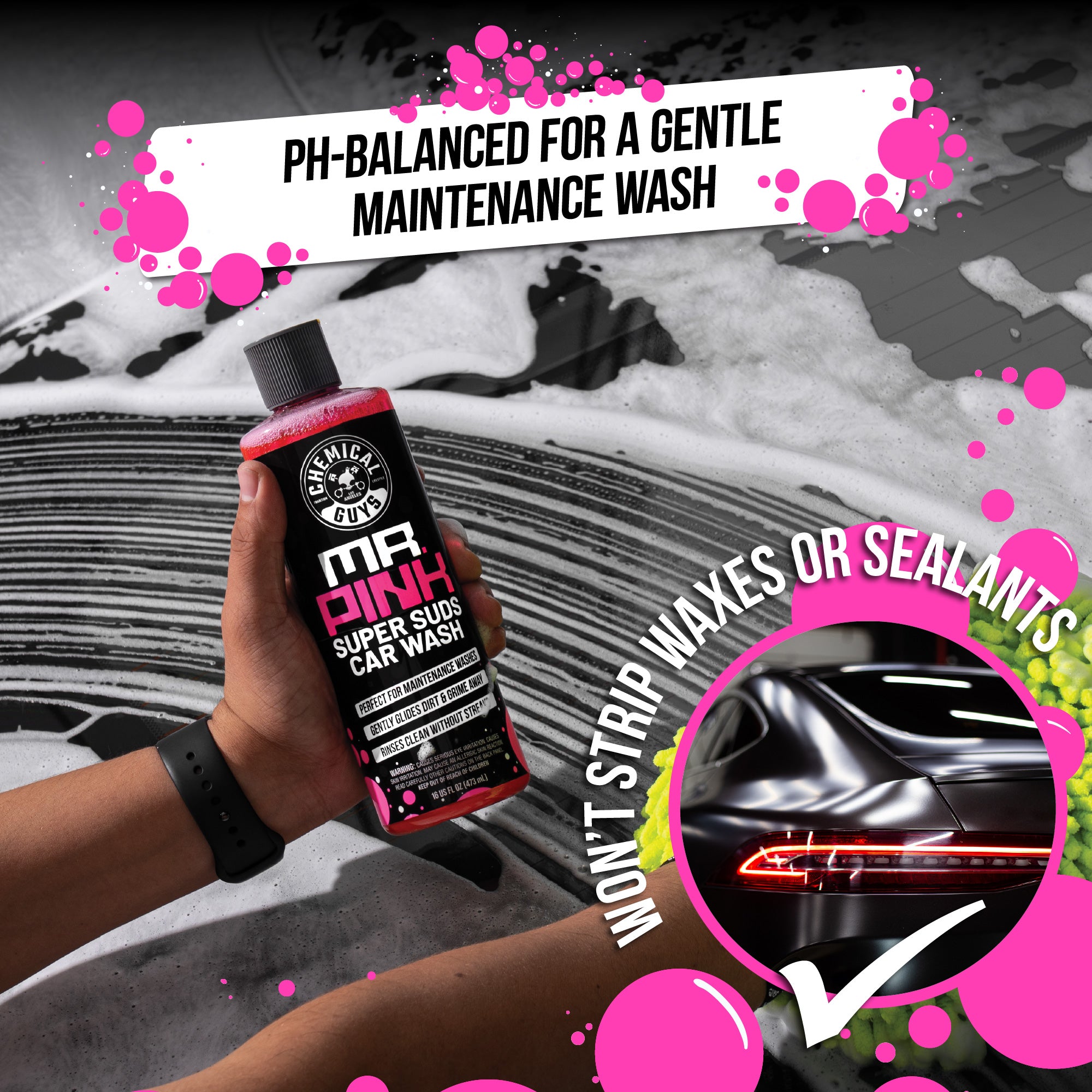 chemical-guys-mr-pink-shampoing-auto-bundle-lavage-doux image 4